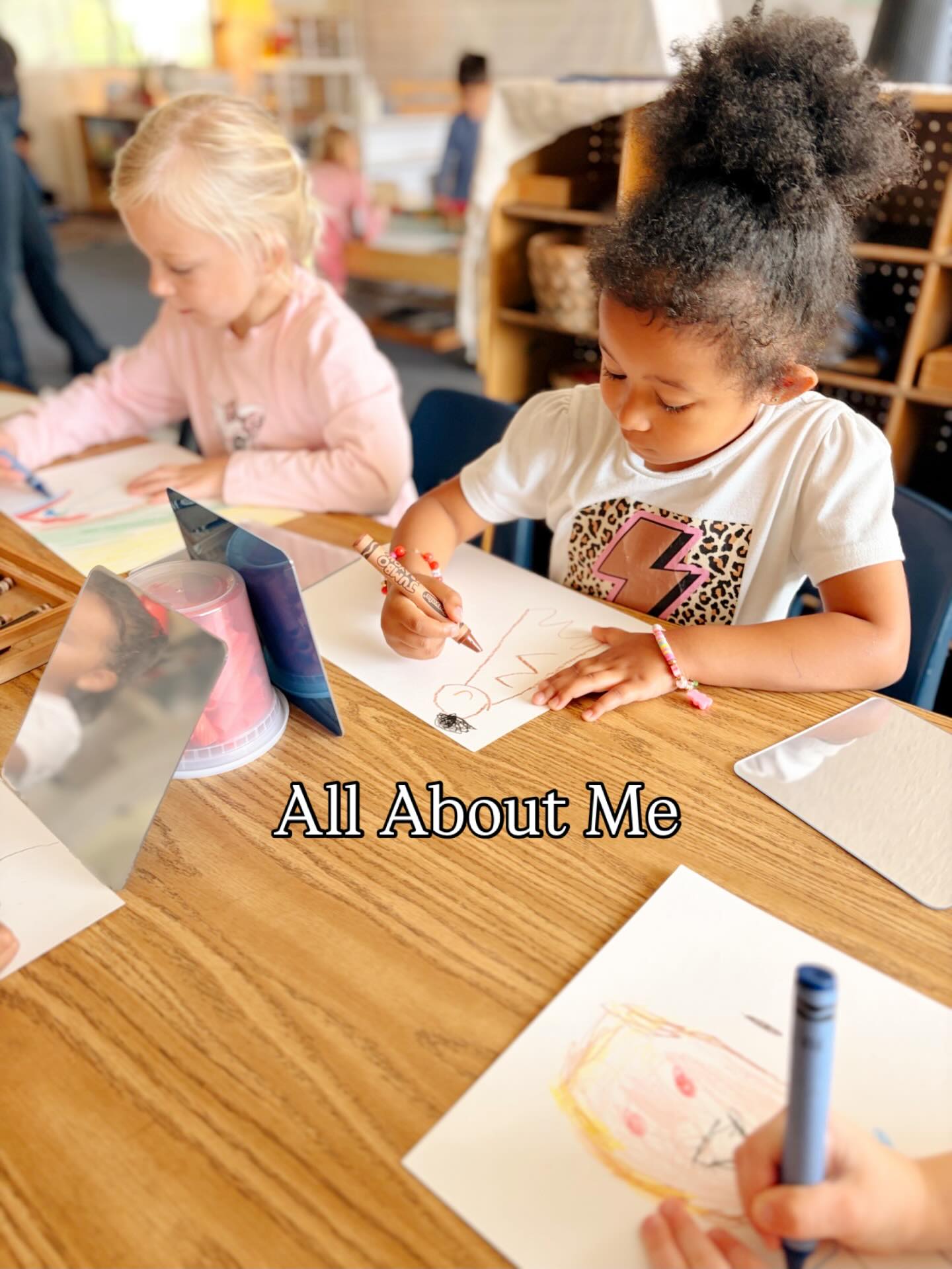 🩵 Through self portraits, body tracing, and creative expression, children begin to explore who they are, how they see themselves, and how they belong in the world around them. ✨
•
•
#Preschool #EarlyChildhood #Ramona #PreschoolTeacher