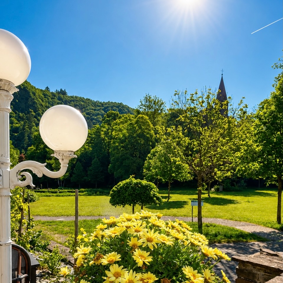 Der Himmel über der Alte Mühle Bad Bertrich ist einfach immer blau ☀️
Und unsere Terrasse ist mehr als bereit für euch.
Vorbeikommen, entspannen und die Aussicht genießen 🌿
#altemuehle #badbertrich #mosel #eifel #terrassenzeit