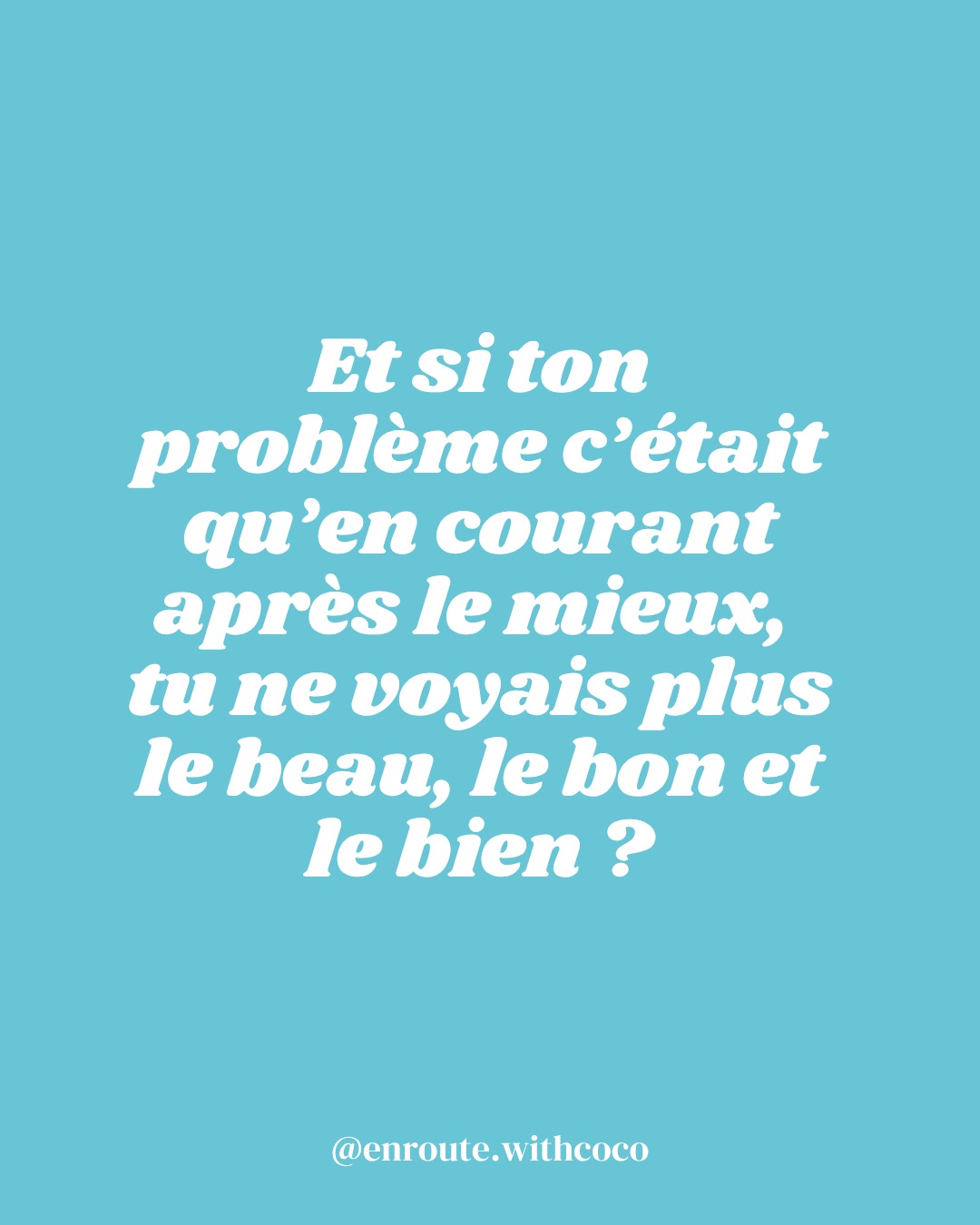 C'est l'outil parfait pour les perfectionnistes et celles qui manquent de confiance en elles.
La gratitude permet un recadrage instantané qui peut avoir un grand impact sur ton quotidien :
Plusieurs revues* de psychologie montrent que la gratitude est associée à :
- plus de satisfaction de vie
- plus d’émotions positives
- moins de rumination
- une légère baisse de la dépression et de l'anxiété
👉 Mais surtout : elle change ton focus attentionnel (tu remarques davantage le positif)...
En gros, elle sème de nouvelles graines dans ta vie qui favorisent le bien-être au long terme.
Envie d'essayer et de nous rejoindre ?
Réserve ta place :)
*Source : Effects of gratitude intervention on mental health and well-being among workers: A systematic review
2021, Journal of Occupational Health