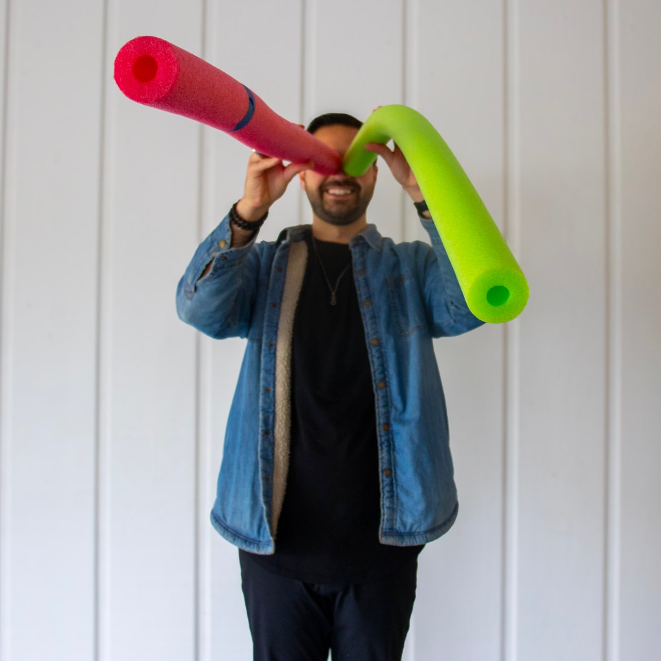 Who is ready for youth group tonight? Daniel is.
#PoolNoodles #YouthGroup #Wauconda