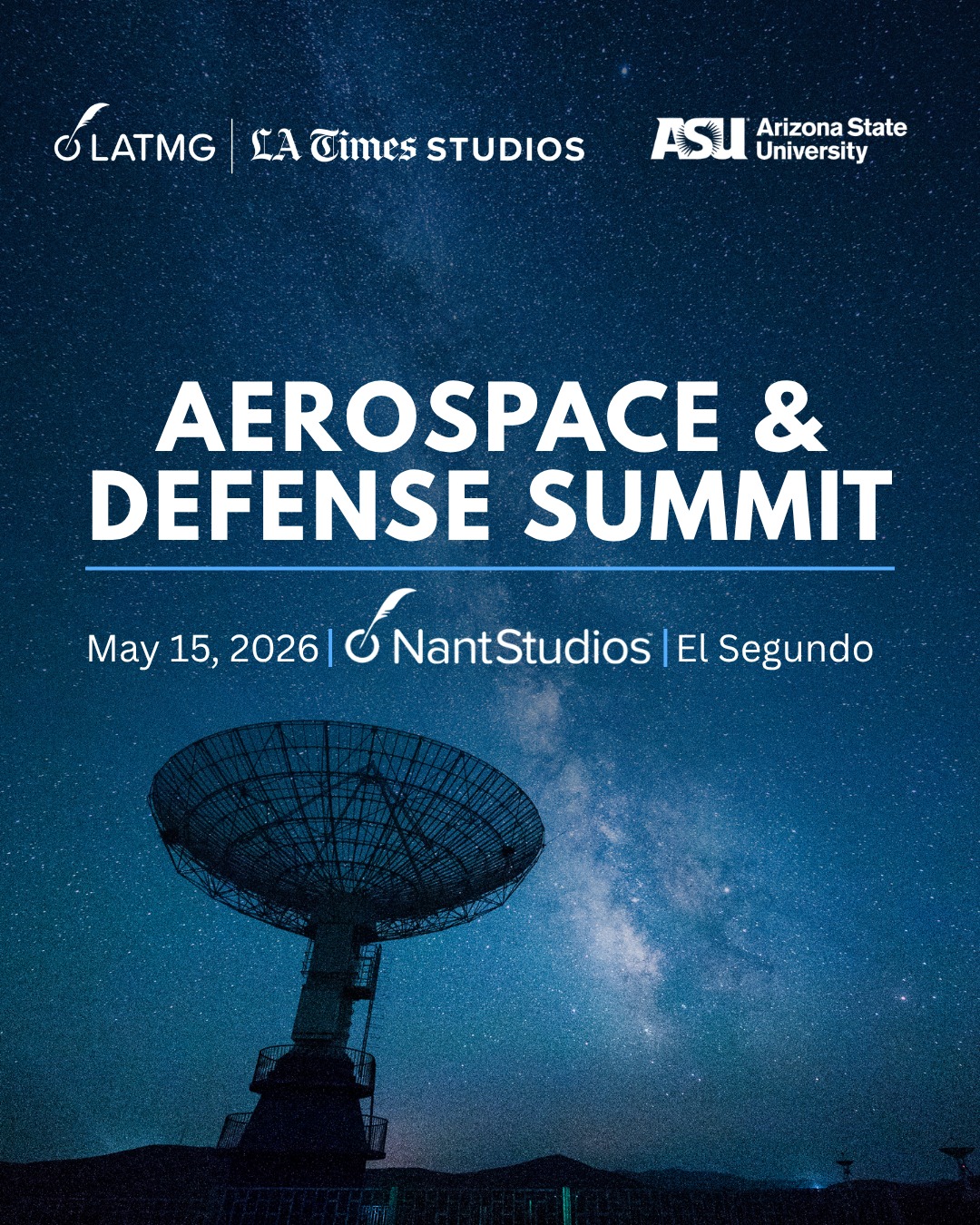 From orbit to opportunity. 🌍🚀
The future of global connectivity, security, innovation, and economic expansion is being shaped through the convergence of space, defense, AI, simulation, and digital connectivity.
The Global Esports Federation is pleased to support our partners at Los Angeles Times Studios for the Aerospace & Defense Summit on 15 May 2026 at NantStudios in Los Angeles.
These same technologies are also powering the digital future of LATMG+ and the emerging innovation ecosystem taking shape in Los Angeles, positioning the city and the growing campus in El Segundo, at the intersection of space, defense, technology, digital connectivity, and the future workforce.
The conversations shaping tomorrow’s connected future are already underway, and the GEF looks forward to engaging in dialogue that connects innovation, creativity, technology, and global impact across the evolving digital landscape.
#worldconnected
🔗 Link in bio