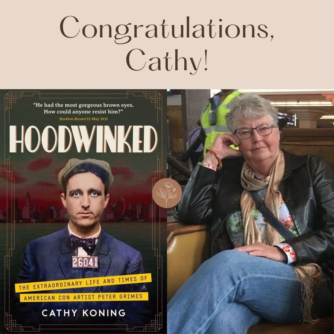 My brilliant friend @cathykoningwriter has released her amazing book Hoodwinked about the most fascinating con artist Peter Grimes. If you’re a history buff, true crime enthusiast, budding author or traveller you will love this book, there’s something for everyone. Grab a copy and support independents doing their passion project.
Repost @writepublishandpromoteyourbook Join me in celebrating my lovely client, Cathy Koning who woke up to her book, Hoodwinked: The Extraordinary Life and Times of American Con Artist Peter Grimes becoming a #1 Bestseller on Amazon in the Criminal Offenders category! Congratulations, Cathy!👏👏
Cathy has spent the last five years researching and writing the spellbinding tale of the real life story of Grimes, the charming and intriguing con man who grifted and lied his way across the world.
You can see her book on Amazon here: https://www.amazon.com.au/dp/0994324480
Have you written a book that you are passionate about and want to independently publish it and get it into the hands of readers now rather than waiting years to be ‘chosen’ by the mainstream publishers?
Then DM me here or email me at info@iinspiremedia.com.au and let’s make your dream a reality! 😃 #writingbooks #independentpublishing #indiepublishing #bookpublishing selfpublishing australianwriters