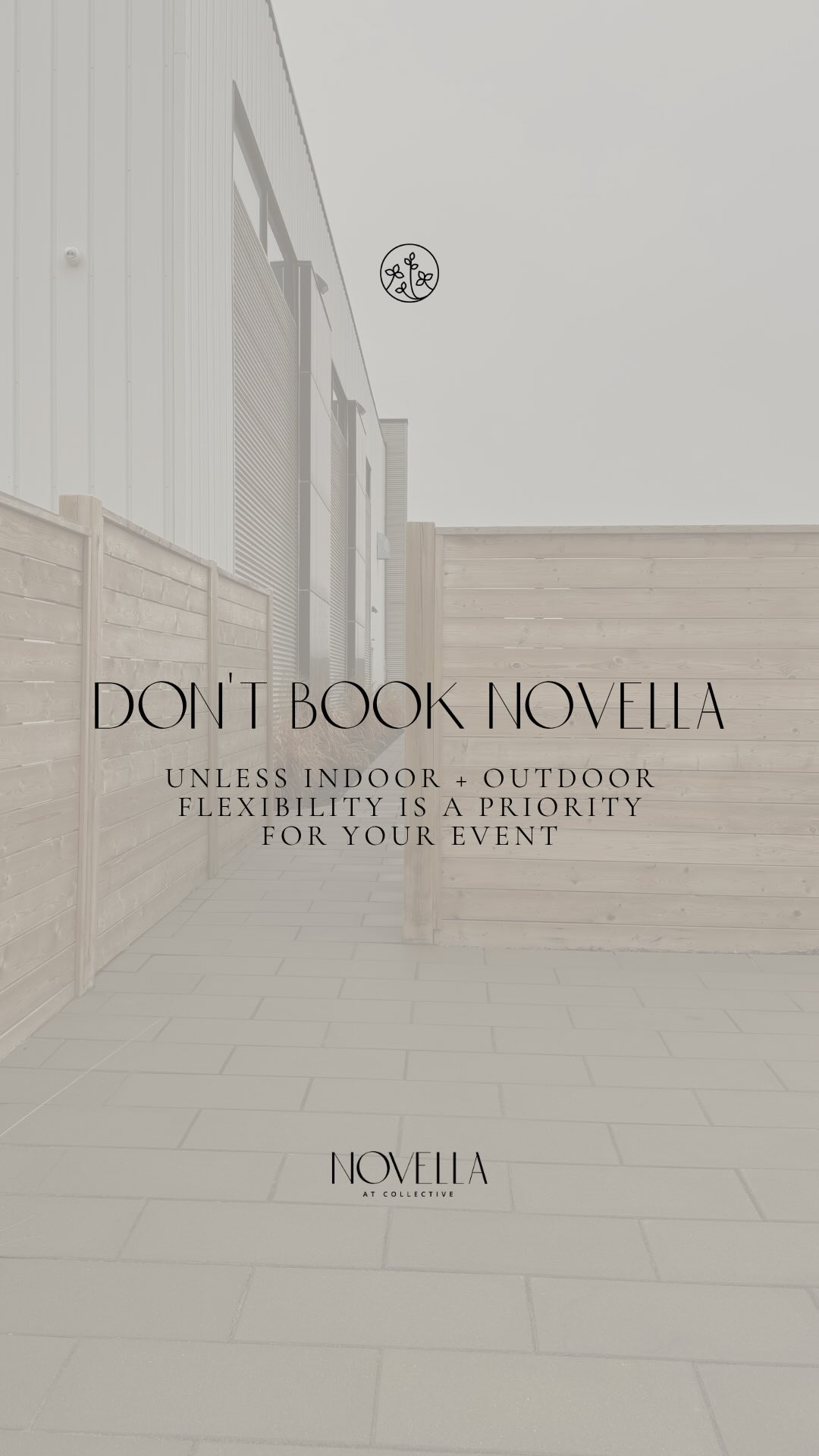 Don’t book Novella...
Unless indoor + outdoor flexibility is a priority for your event. That seamless flow between both spaces is what makes Novella so unique!
🤗 Reach out to see if our venue is the right fit for your next event!
www.thenovella.ca
VENDORS:
Venue: @thenovella_
Rentals: @collectiverentals_
Wedding Planner: @melanie_parent_events
Photographer: @bennettmurphymills.photo
Florist: @tiltedspace_
Cake: @sweetimpressionsbakery
Linens/Drapery: @simply_perfect_decor
Officiant: @weddingbella_shawna__peterson
Hair: @hairby.olga
Makeup: @jelartistry
Stationery: @melanie_parent_events @bennettmurphymills.photo
#eventvenue #winnipegevents #manitobaevents #indoorvenue #outdoorvenue
novella at collective winnipeg, winnipeg indoor outdoor event venue, manitoba event space rental, modern event venue winnipeg, flexible event space winnipeg manitoba