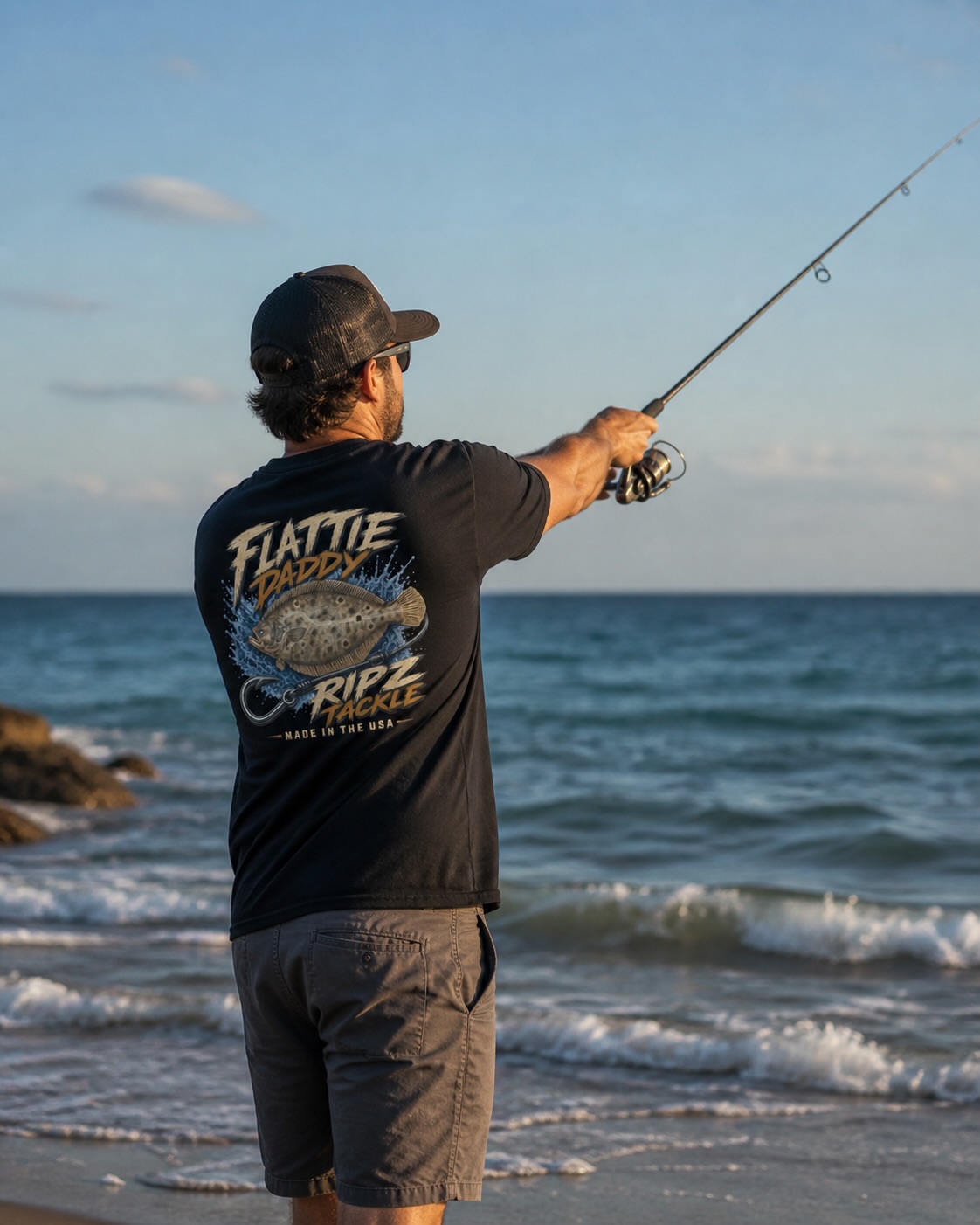 THE “FLATTIE DADDY” SHIRT IS NOW AVAILABLE ON THE WEBSITE!!! Fish in style this year with Ripz Tackle apparel. This weeks fishing report said that this shirt is attracting all the big momma flatties!!
🎣 Get this shirt at www.ripztackle.com
🌟 Use code: (RIPZSHIPSFREE) for free shipping!
#flukefishing #flounderfishing #fishingapparel #flounderpounder #fishingtackle