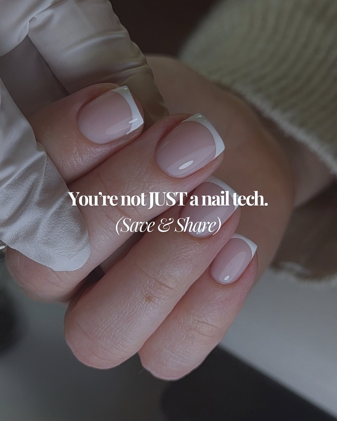 This industry has been devalued for years.
So many people still hear “I do nails” or “I work in beauty” and immediately see it as less than- less intelligent, less successful, less ambitious, less important.
And honestly? It’s exhausting.
Because behind this industry are people who have spent YEARS building skills, studying, training, practicing, investing, sacrificing, and working to create careers for themselves.
People forget that being a nail tech isn’t just “painting nails.”
It’s understanding:
-Nail health
-Allergies
-Hygiene & safety
-Structure & retention
-Product chemistry
-Customer experience
-Business management
It’s long hours.
It’s physical strain on your body.
It’s constantly reinvesting into education, products, equipment, and training just to stay current in an ever-evolving industry.
And on top of that, many nail techs are also:
the marketer, the receptionist, the photographer, the editor, the cleaner, the social media manager, the accountant, and the customer service team all at once.
This industry is creative, skilled, demanding, and built on real expertise.
So it’s time we stop speaking about beauty careers like they’re “just” anything.
Because there is NOTHING “just” about building a business, creating confidence in people, and turning a passion into a profession.
To every nail tech that’s ever been made to feel small because of their career-This post is your reminder to be proud of what you do.