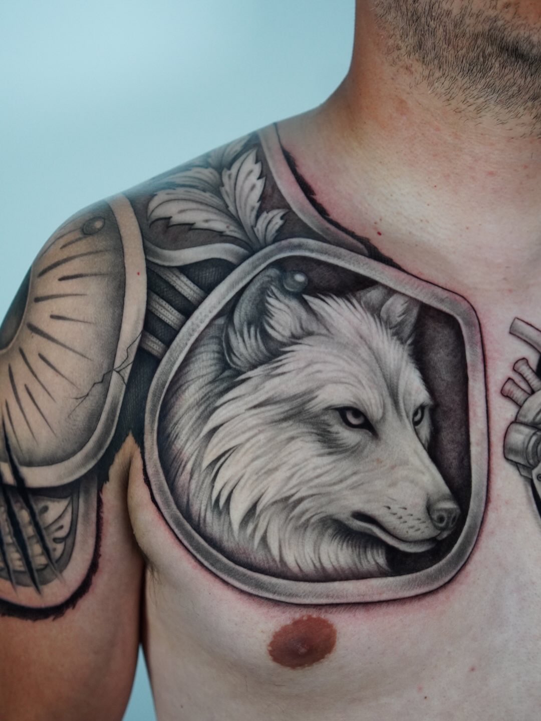 Where nature meets bio mechanic - custom armor 🐺🦾 @pma.ink
For appointments and more info, link in bio.
PREMIUM TATTOO STUDIO
Modern concept & ocean views.
1224 Prospect St, Suite 150, La Jolla
.
.
.
.
.
.
.
.
.
.
#sandiegotattoo #sandiegotattooartist #armortattoo #blackandgreaytattoo