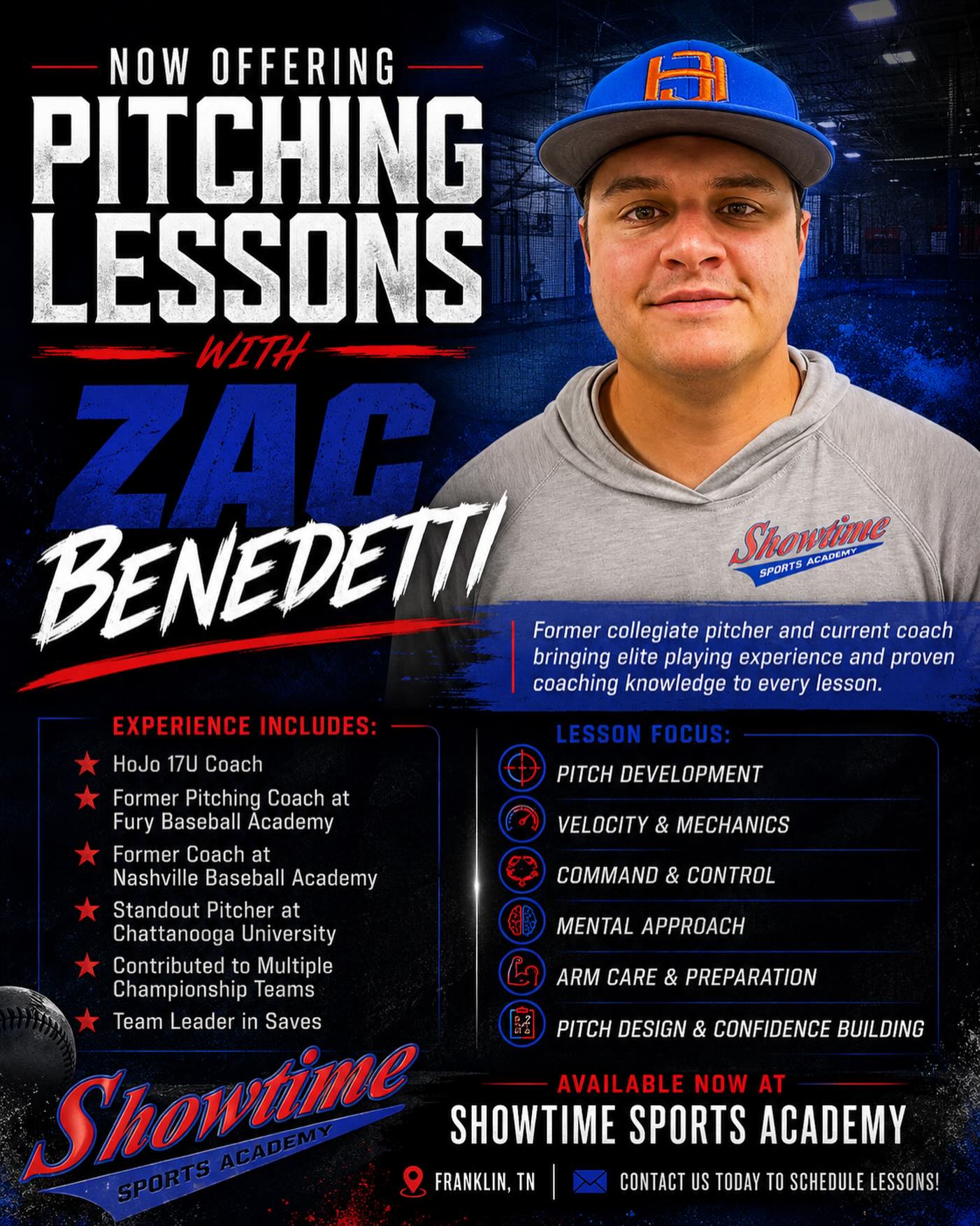 Book @daddy_benny_bars today to get the quality pitching help you’re looking for!