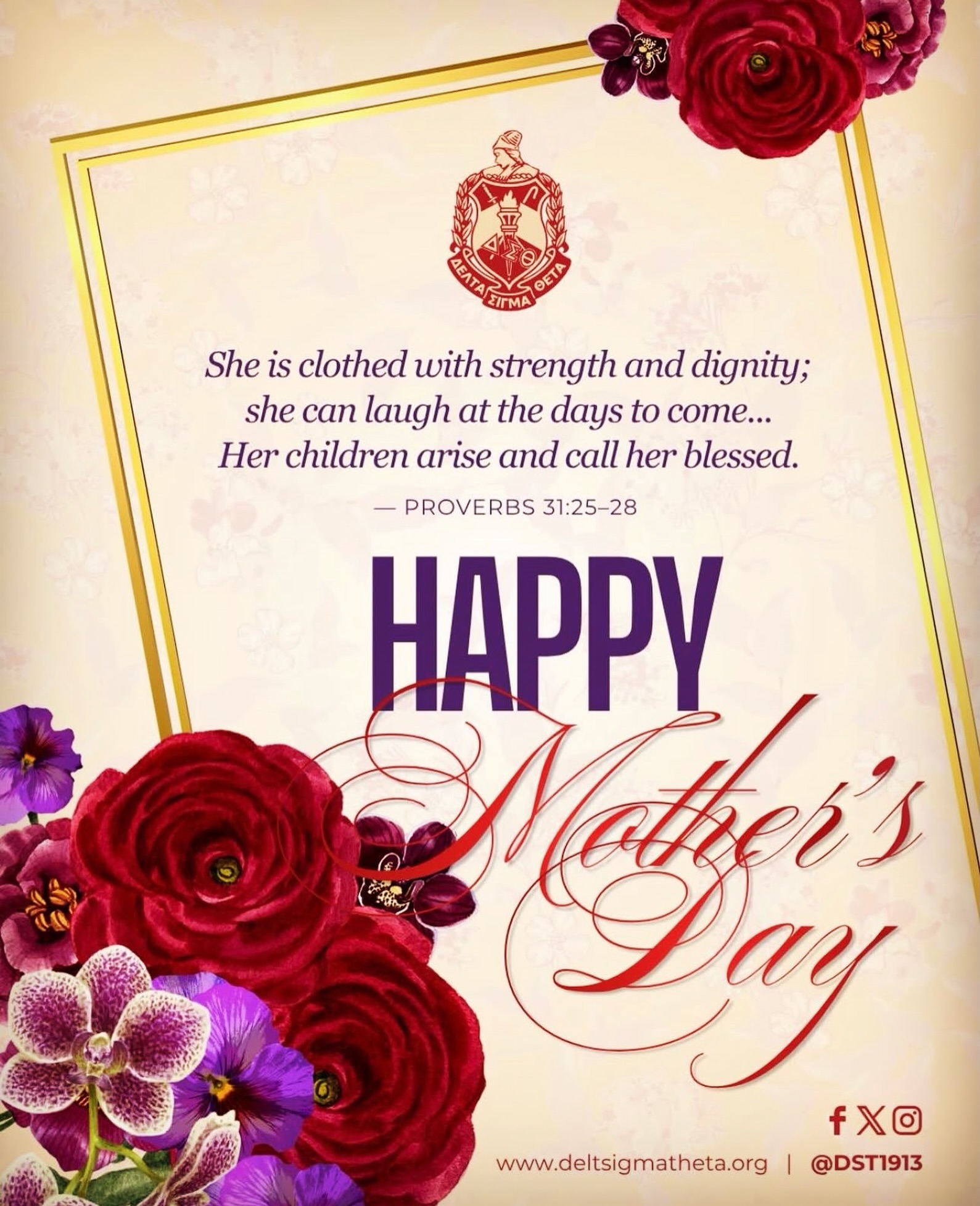 Happy Mother’s Day from the Rutherford County Alumnae Chapter of Delta Sigma Theta Sorority, Incorporated! ❤️
To the mothers who lead with grace and love with purpose: we honor you. Your strength shapes families, your devotion uplifts communities, and your example inspires us all. Behind every milestone is a mother who said “you can.” Today, we celebrate you and the legacy you’re building. We’re also sending extra love to those who are without their mothers this year.
#rcacdeltas #RutherfordCountyAlumnae #HappyMothersDay #Sisterhood #DeltaSigmaTheta