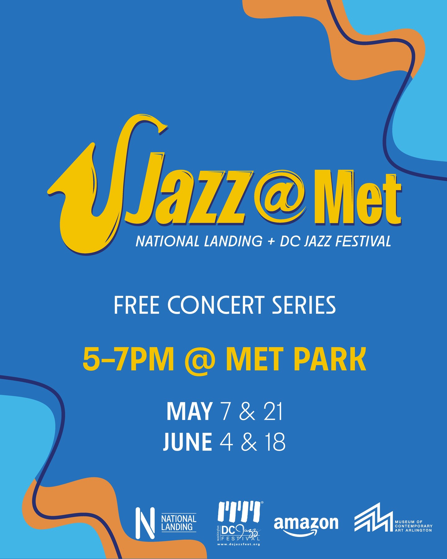 Jazz is back at Metropolitan Park!
Join us for a FREE outdoor concert series co-presented by DC Jazz Festival and National Landing BID, bringing the sounds of Go-Go, bossa nova, and more to National Landing this spring and summer.
📍 Metropolitan Park
🕔 5–7 PM
📅 Select Thursdays: May 21, June 4 & June 18
Bring your friends, grab a spot on the lawn, and celebrate the vibrant rhythms that connect our communities all season long.
@nationallanding
#DC250 and #DCJazzFest #Only1DC