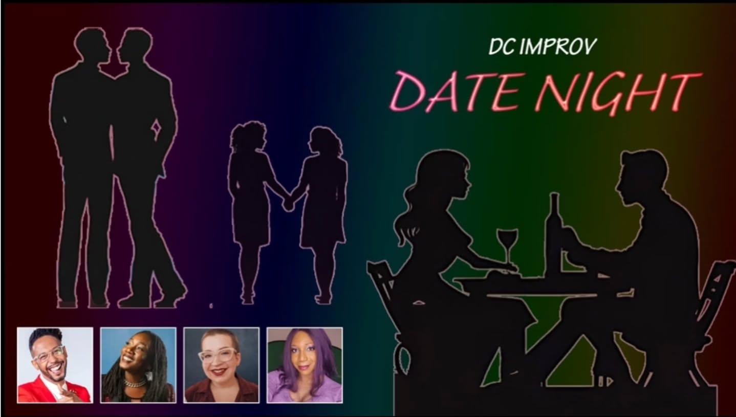 DC IMPROV DATE NIGHT (PRIDE EDITION) June 4th
Pride season is upon us, and what better way to spend the night laughing with your Boo? This lineup is stacked, so let's goooooooooooo!
Ticket link here and in bio:
https://dcimprov-com.seatengine.com/shows/365191