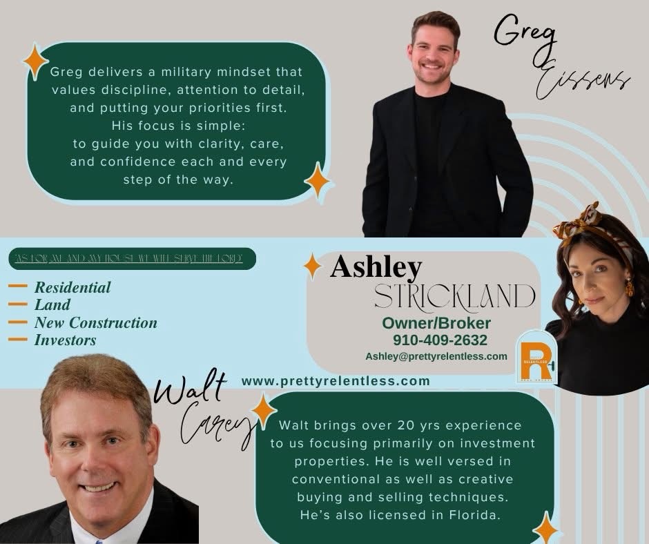 Big news… and if I’m being honest, a little unexpected. 😌
It was never part of my plan to build a team. I was comfortable saying “no” to that idea for a long time. But God clearly had a different plan—and I’ve learned that when He moves, you listen.
Today, I’m so excited to officially welcome two incredible realtors to my firm! I couldn’t be more grateful for what this represents—not just growth in business, but growth in faith, trust, and obedience.
I want to take a moment to say thank you to the people who have been part of this journey—the ones who poured into me, mentored me, answered every random phone call, and even wiped tears on the hard days. You know who you are, and I carry that with me into this next chapter.
Saying “yes” when you’ve always said “no” is scary. But I’ve learned a long time ago that fear doesn’t get to call the shots.
Here’s to new beginnings, bigger impact, and trusting God every step of the way. 🤍
Please help me welcome them—I can’t wait for you to see all that’s ahead!
#PrettyRelentless #GrowTeamGrow #lovewhereyoulive #ncrealestate #ncrealestatebroker homesweethome