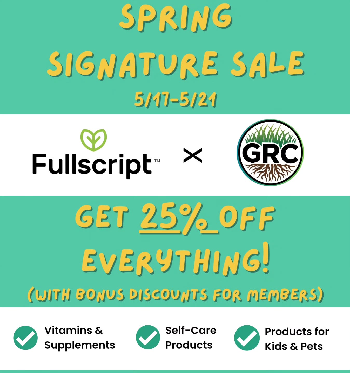 Start building your cart now for our upcoming @fullscript sale!
25% off EVERYTHING!
(+ bonus discounts just for our members!)
🌱
Comment or DM for the link!