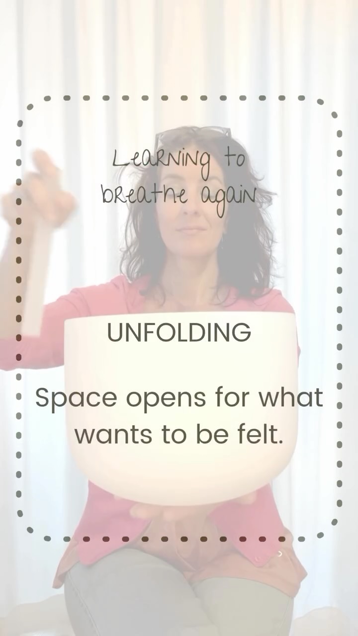 🦋
Learning to breathe again
#StillHuman #WeeklySound #SoftResistance #Singing #SoundYoga