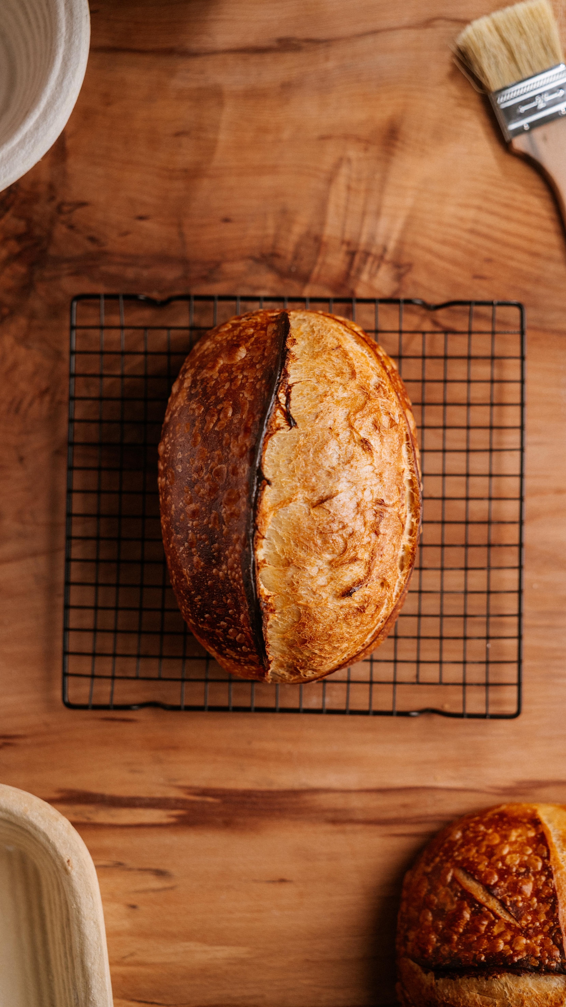 My easy sourdough villager bread.
Long fermented, naturally leavened, crispy crust, soft open crumb with that perfect balance airy but still strong enough to hold toppings and make proper sandwiches. 👊🏻
FINAL DOUGH MIX (2 LOAVES)
Aim for a final dough temperature of 24–26ºC.
• 850g @molinipizzuti costa d’amalfi flour
(optional: replace 10% with Type 1 flour)
• 580g water
• 250g sourdough starter (levain)
• 25g salt dissolved in 10g water
Full recipe and process on my yt.
Now go send it. ❤️
@magnacarta.gr