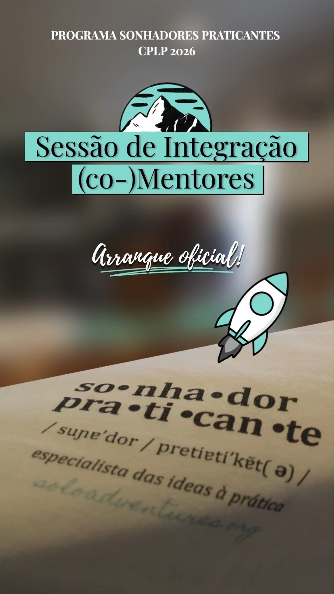 🚀 Esta é apenas uma espreitadela de como foi a sessão de arranque do Programa Sonhadores Praticantes CPLP 2026, apresentado pela nossa Fundadora e Presidente de Direção @joanafeliciano1
🏁 Está oficialmente iniciada mais uma aventura!
Ao longo desta jornada, muitos projetos de vida serão pensados, planeados e desenvolvidos, com o apoio de ferramentas sugestivas e de acordo com a disponibilidade de cada participante.
🎯 O objetivo deste projeto não é a pressão por resultados imediatos, mas sim criar espaço para que cada pessoa possa dar os primeiros passos em direção àquilo que sempre sonhou.
Afinal, estamos todos aqui pelo mesmo. 💙
👉 Saiba mais sobre o que é ser um Sonhador Praticante em: https://soloadventuresoffi.wixsite.com/mentoriasonhadores
#soloadventures #cplp💙 #sonhadorespraticantes #começodaaventura #desenvolvimentohumano
