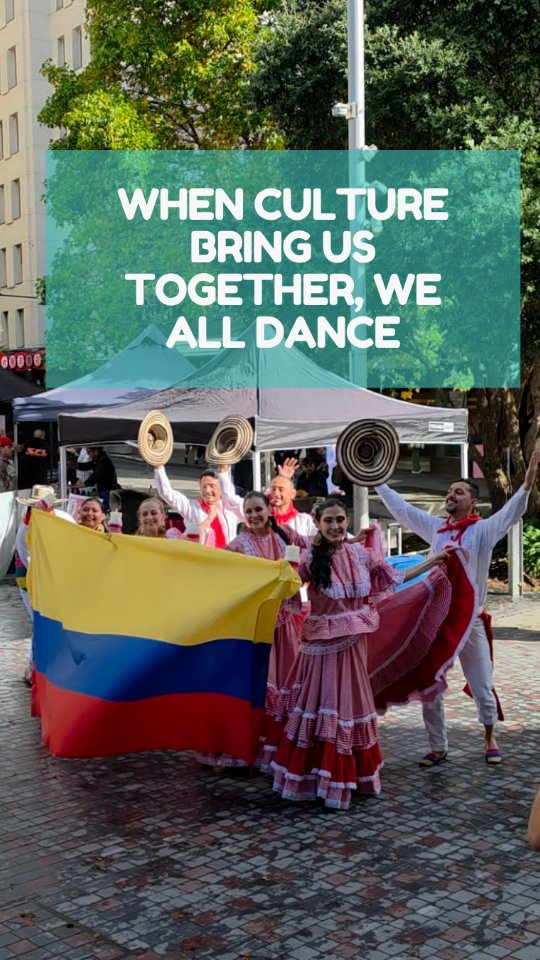 Today at Carnaval Latino we witnessed something truly special —
people from all backgrounds dancing Colombian folklore together, smiling, sharing, celebrating.
This is what we love the most about markets in Aotearoa:
creating community, building connection, and sharing our culture with everyone.
Because everyone matters.
Because we all belong.
Because together, we are community.