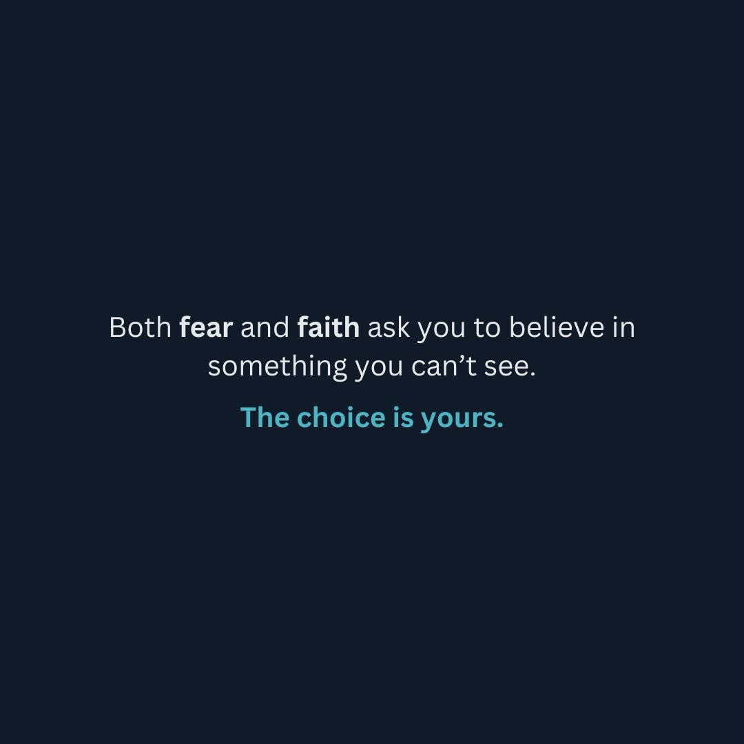 Choose wisely.