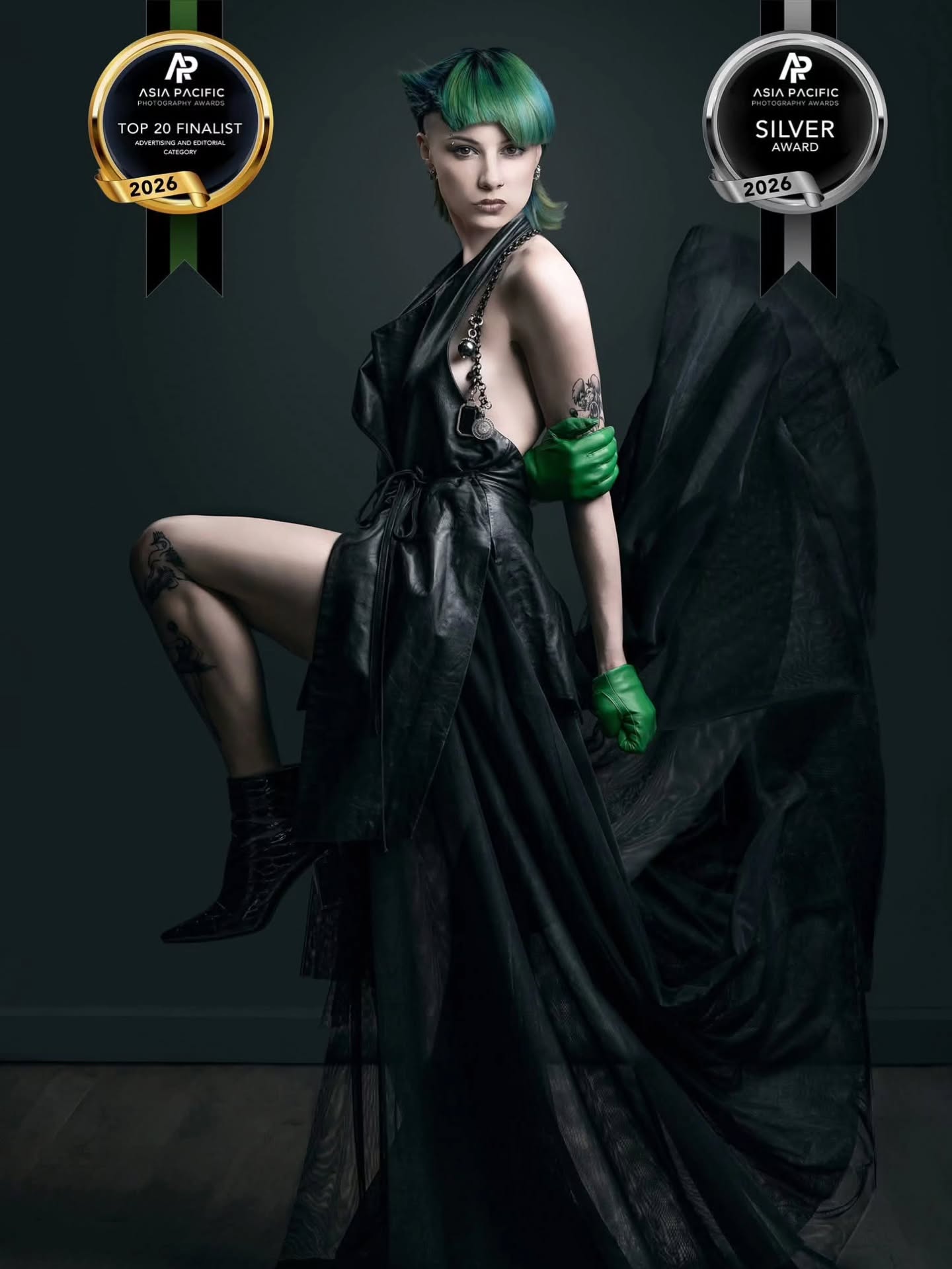 I am pleased to show you images entered into Advertising & Editorial in the Asia Pacific Photography Awards. I received 4 Silver awards, 2 of which were top 20 Finalists, and 2 Highly Commended images.
Thanks to my wonderful team that helped bring these images to life. 🥰