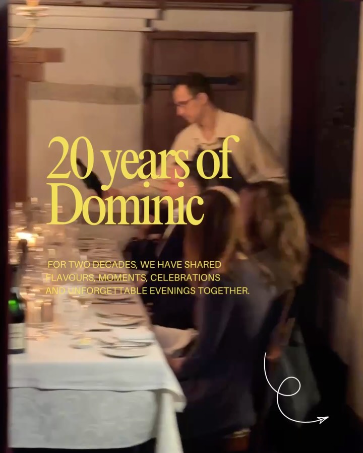 Today we are celebrating our 20th birthday at Dominic Wine Restaurant π₯
Join us for a special evening with great atmosphere, delicious food, carefully selected wines, and 20 years of premium experience.
Come celebrate our 20s birthday with us today and make beautiful memories together β¨