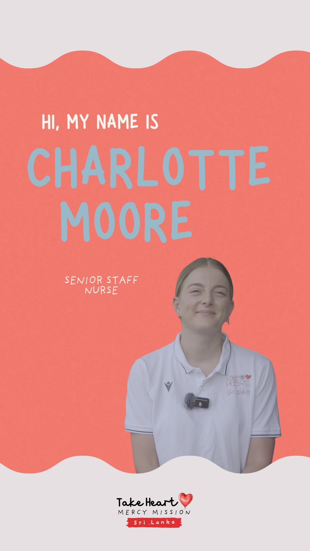 Meet The Team❤️
This is Charlotte Moore, Senior Staff Nurse, helping care for children throughout their journey of life-saving heart surgery in Sri Lanka.
#takeheartmercymission #meettheteam #savinglittlehearts #srilanka #medicalmission