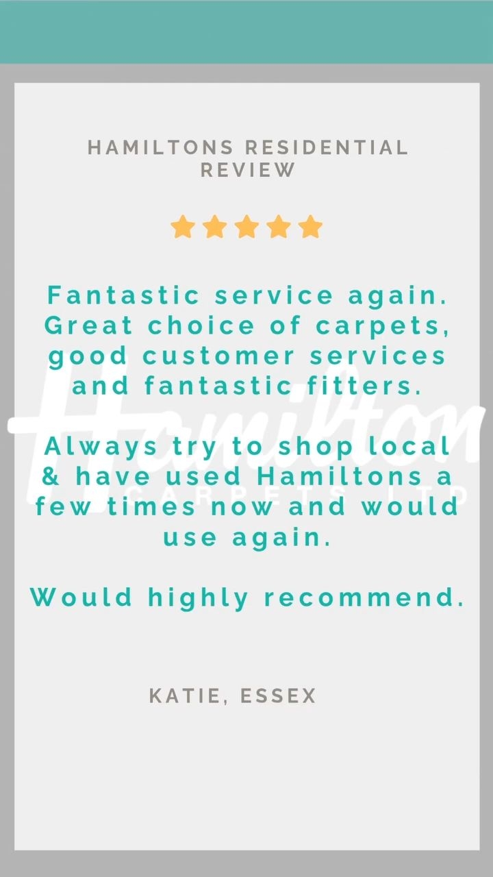 Nothing makes us happier than hearing feedback like this 🙌
Thank you so much for your continued support — it really means a lot to us 💙
We’re proud to provide quality flooring, expert fitting, and friendly local service every step of the way.
📍Shop local
🏡 Domestic & commercial flooring
📞 Get in touch for a free measure & quote
01277 658 011