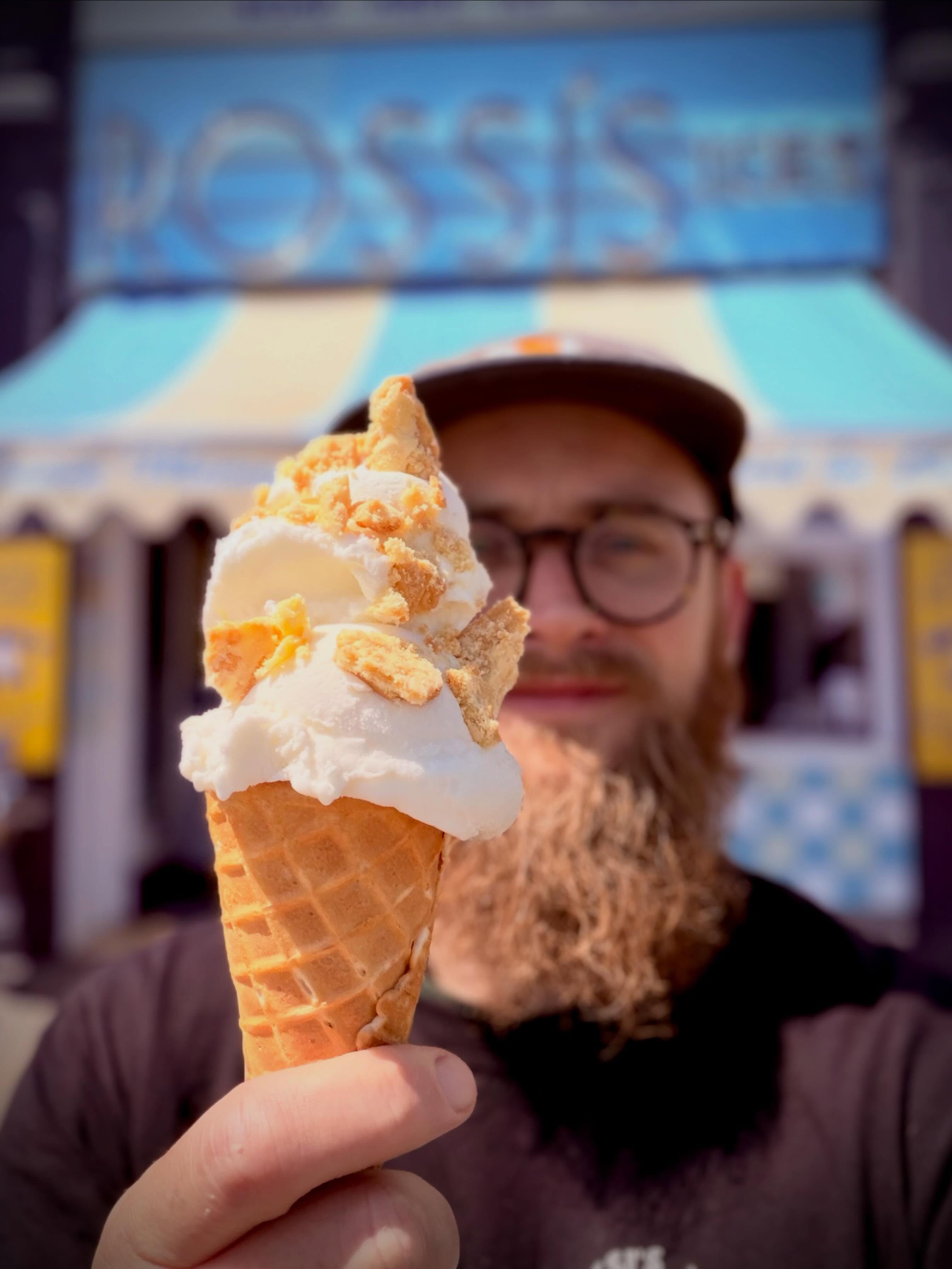 This seasons best selling flavour (after Natural) has been Bens Custard Cream Gelato. Even more popular than Pistachio and Coffee. Oh, and by the way, he’s just made a fresh batch - available now 🍮🍪🫖🍦