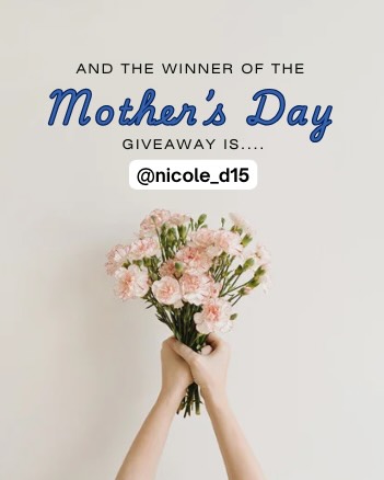 And the winner is… @nicole_d15 !! 🥳
Wishing all the mamas out there a blessed & special Mother’s Day today! Remember that you deserve some TLC for all that you do 🌸
and a big thank you to the wonderful businesses that participated in this ultimate oxford county giveaway- @tillsonburg_garden_gate @rainorshineplaycentre @studio_on_james @escapessalon … Hope you all have a great day too! 😘 🙏🏻💐🧡
