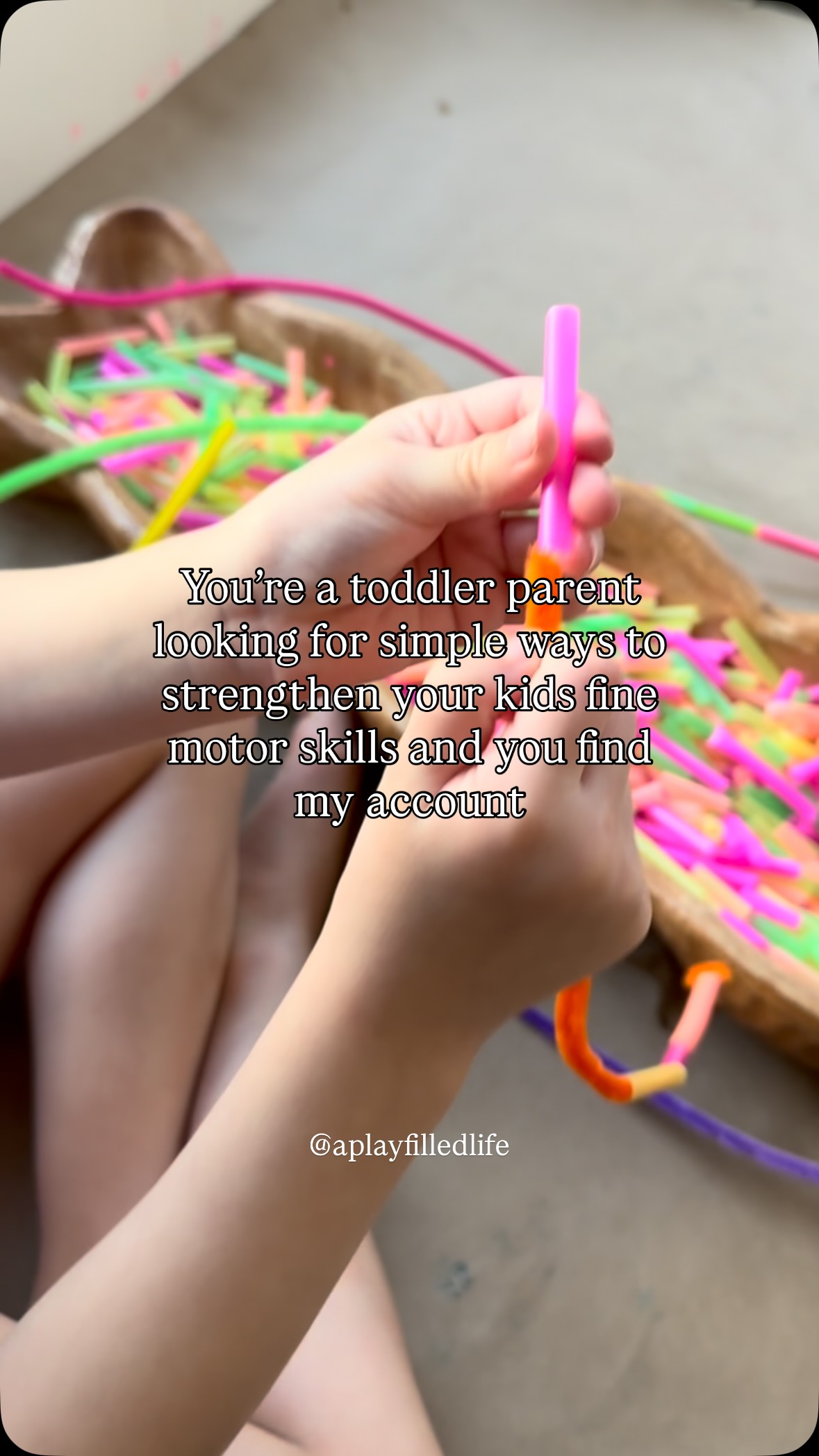 Hi! I’m Gina and every Friday I share a free “fine motor Friday” idea that you can set-up in 5 minutes or less!
Follow along for play-based strategies, sensory play, regulation tips and more!
Which one will you try?
#toddler #finemotor