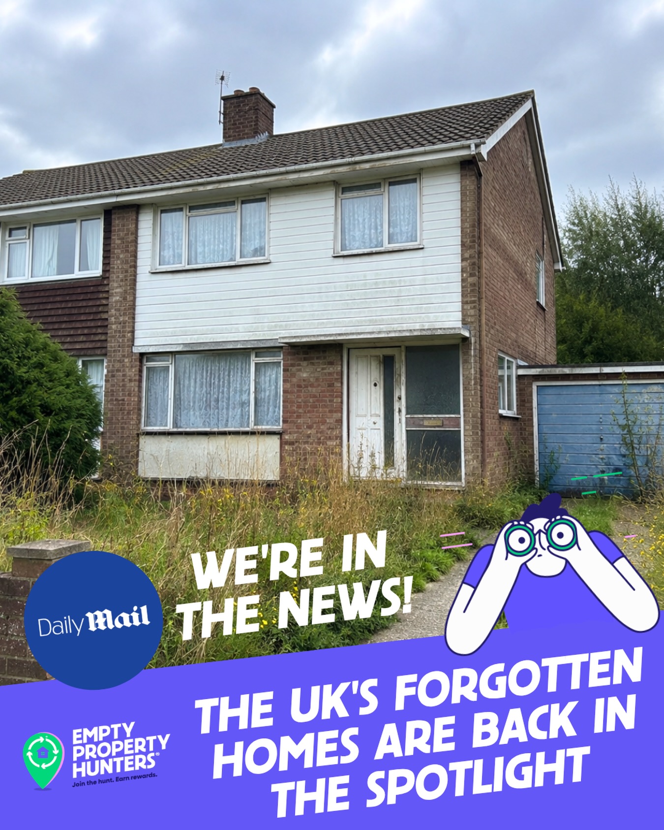 Empty Property Hunters featured in the Daily Mail 📰
The story looks at some of Britain’s most forgotten and unusual homes — and the growing conversation around empty properties across the UK.
There are thousands of homes sitting empty right now, each with their own story behind them.
And while some are unusual… many are hiding in plain sight on ordinary streets up and down the country 👀
#EmptyPropertyHunters #DailyMail #PropertyUK #EmptyHomes #UKProperty