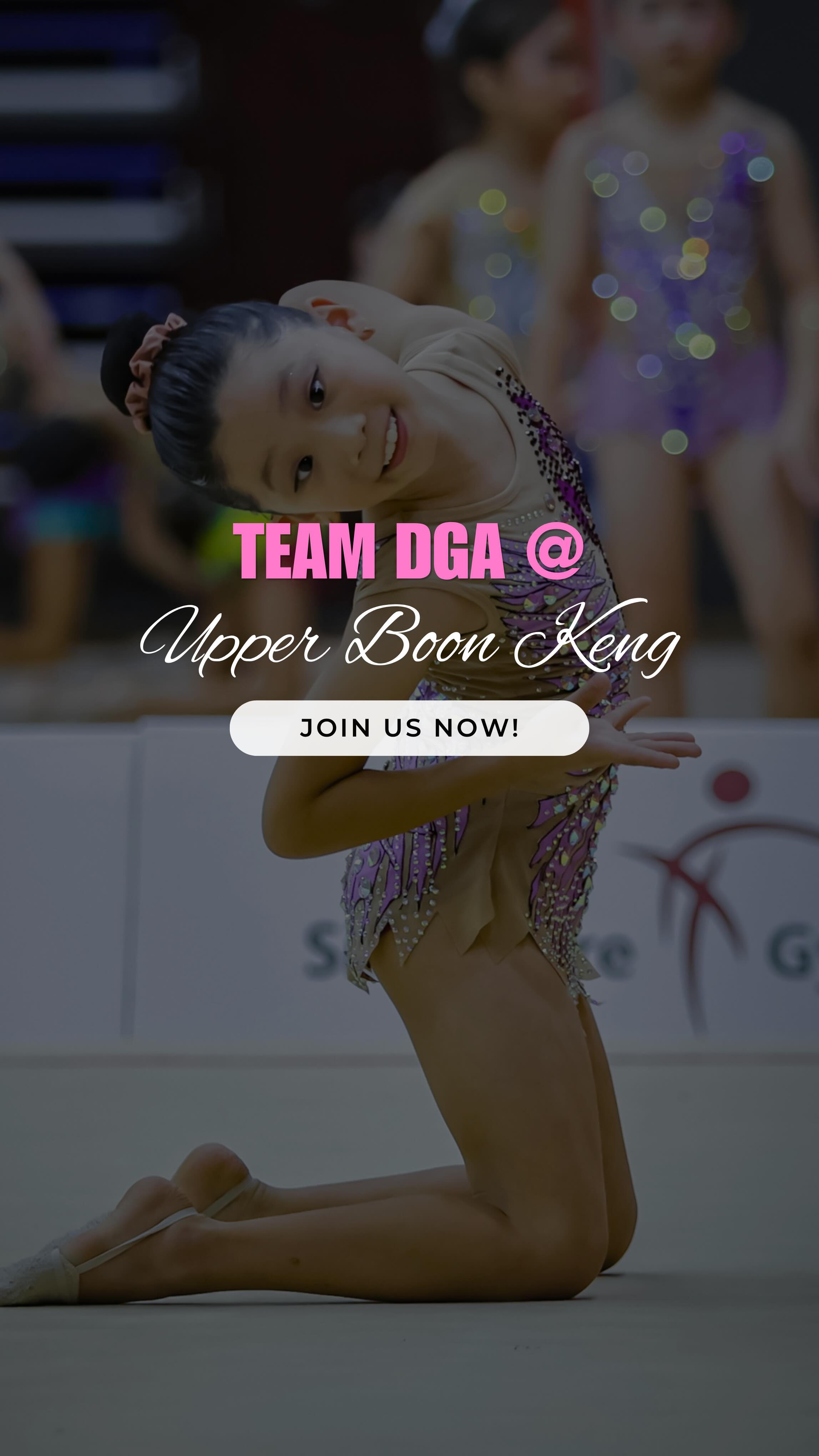 📍The Winstedt School
1208 Upper Boon Keng Rd, S(387312)
You asked, and we got you!😍 Here’s a sneak peek of our beautiful gymnasts in action at our new location! Ready to take your first step or level up your skills? Join us at Upper Boon Keng for FREE TRIAL sessions this coming weekend!⚡️
📅 When: 9–10 May 2026
👉 Register now: https://dga-may26-freetrial.netlify.app/
We can’t wait to see you there!🤗 There’s something for everyone!
#TeamDGA #RhythmicGymnastics #FreeTrials