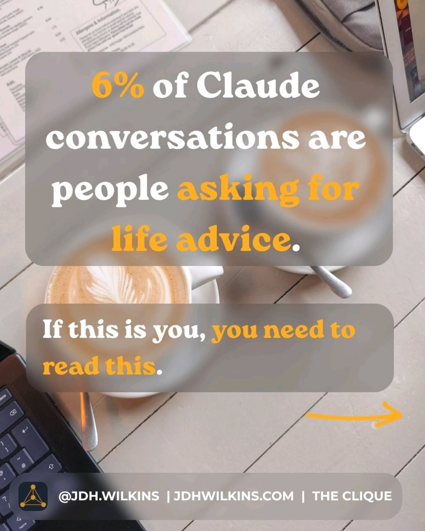 6% of AI conversations are people asking for life advice. If this is you, you need to read this.
Anthropic analysed one million conversations and found that sycophancy — where the AI tells you what you want to hear rather than what is accurate — appeared in 9% of guidance conversations overall. In relationship conversations, that figure rose to 25%. In spirituality, it reached 38%.
A separate study published in Science found that AI endorsed user behaviour 49% more often than humans, and 47% more often even when that behaviour was harmful or illegal. People who received validating responses became more certain they were in the right and said they were less likely to apologise or make amends.
The fix is not complicated, but it requires you to ask for it. "How could I be wrong here?" "Help me see this from the other side." "Don't just agree with me." Without those prompts, you are not getting a second opinion. You are getting an echo.
Anthropic used these findings to train Opus 4.7, roughly halving sycophancy rates in relationship guidance. The models are improving — but the tendency is still there. Build the habit of asking for the counterargument, especially when it matters most.
Save this for the next time you catch yourself asking AI for advice.
📷 All images used are my own
#aiadvice #ArtificialIntelligence #aiethics #sycophancy #llm