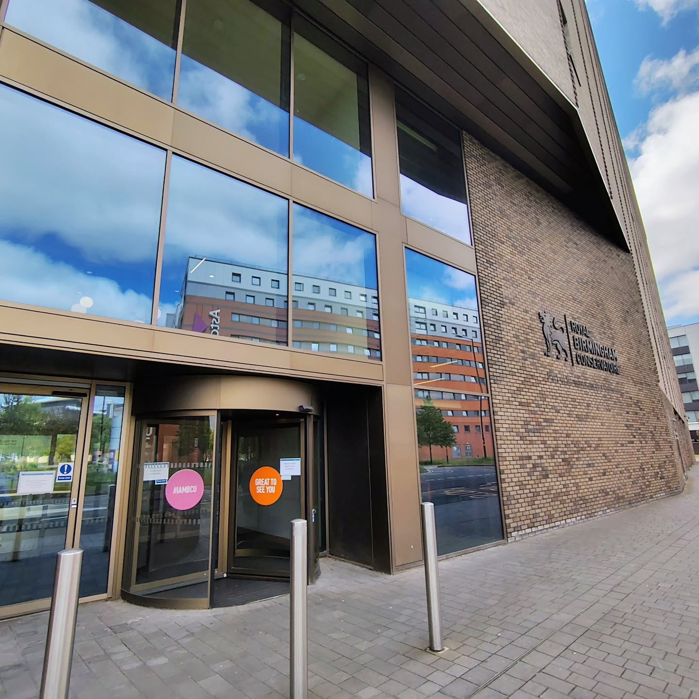 Back in teaching the students of the @rbcperc department at the @royalbirmcons today!