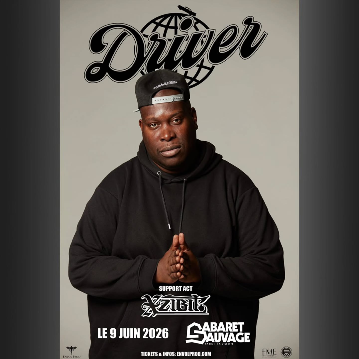 Envol Production proudly presents
DRIVER as support act of
XZIBIT Ft The Furnace Band« THE KINGMAKER TOUR »
📆 9 Juin
📍 Paris - @cabaretsauvage
🎟️ Tickets & Info envolprod.com
#xzibit
#Driver
#cabaret_sauvage_paris
#blocosmusic_ent