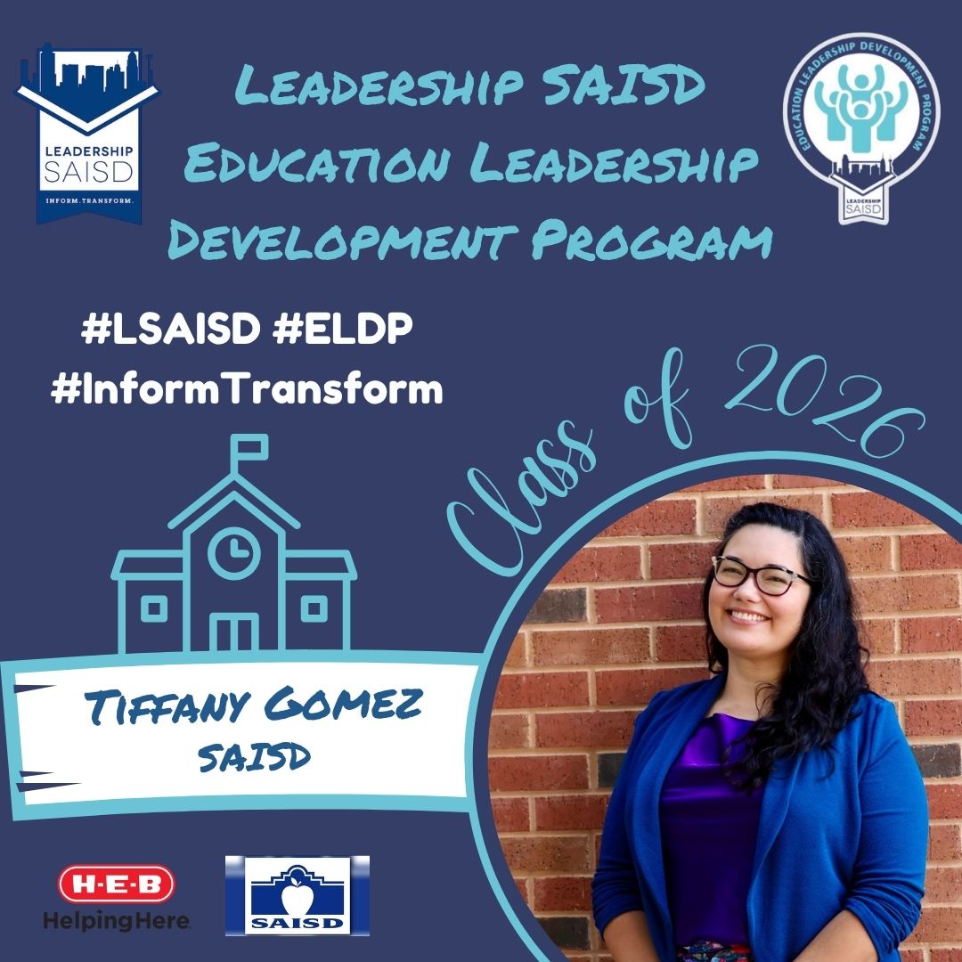 #ELDP Class of 2026 Spotlight ✨ Tiffany Gomez is a Registered Nurse, a Nurse Coach and lifelong advocate for holistic health. Born and raised in San Antonio, she spent her adolescent and early adult years in California before returning home at age 22—a full-circle moment that reconnected her to her roots and inspired her to serve the community that raised her. Her two children have attended SAISD schools since 2017, deepening her commitment to the district both as a parent and a professional. Tiffany has been a nurse for 16 years and has proudly served as the school nurse at Steele Montessori Academy since 2019. In that time, she has become a trusted partner in the lives of students and families, blending her clinical expertise with compassionate care. Her approach goes beyond traditional nursing—she integrates physical, mental, and emotional wellness to support the whole child. Tiffany believes that health is not just adjacent to education—it is the foundation for learning, equity, and opportunity. She sees every student’s well-being as interconnected with their academic success, and she envisions school environments that are trauma-informed, energetically balanced, and community-rooted. Through Leadership SAISD, she hopes to gain tools and allies to create innovative roles and initiatives that elevate student wellness district-wide. Tiffany’s leadership is driven by a vision of public education where healing and learning go hand in hand—and where every child is supported to thrive, from the inside out. #LSAISD #informtransform #publiceducation Thank you to our 2026 Program Sponsors @heb and @sanantonioisd