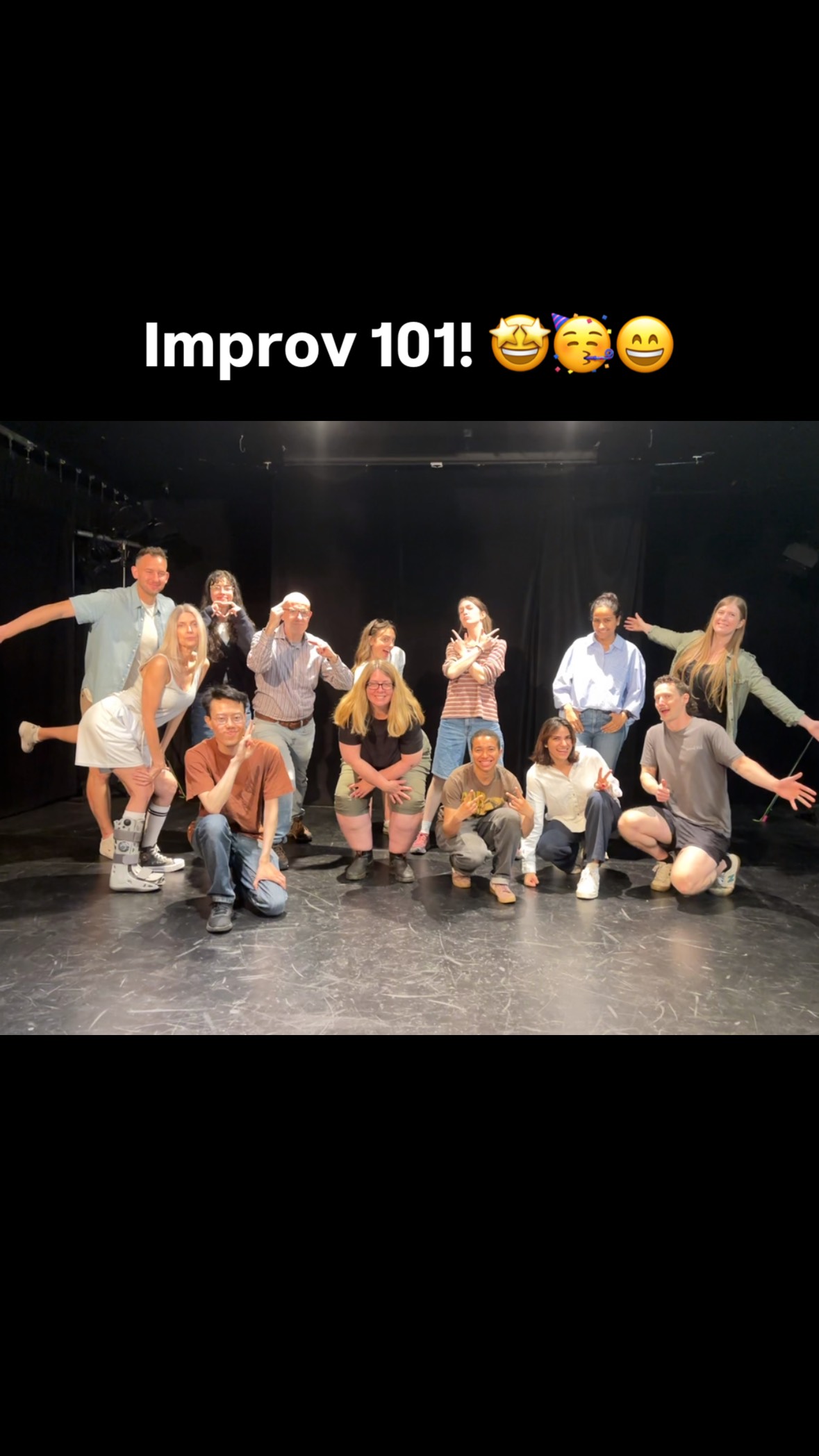 What a great crew for our Improv 101 class! Spots for the Improv 101 class starting NEXT TERM are already filling up. Sign up today!
Link in bio.
#yyjimprov #victoriabc #yyjcomedy