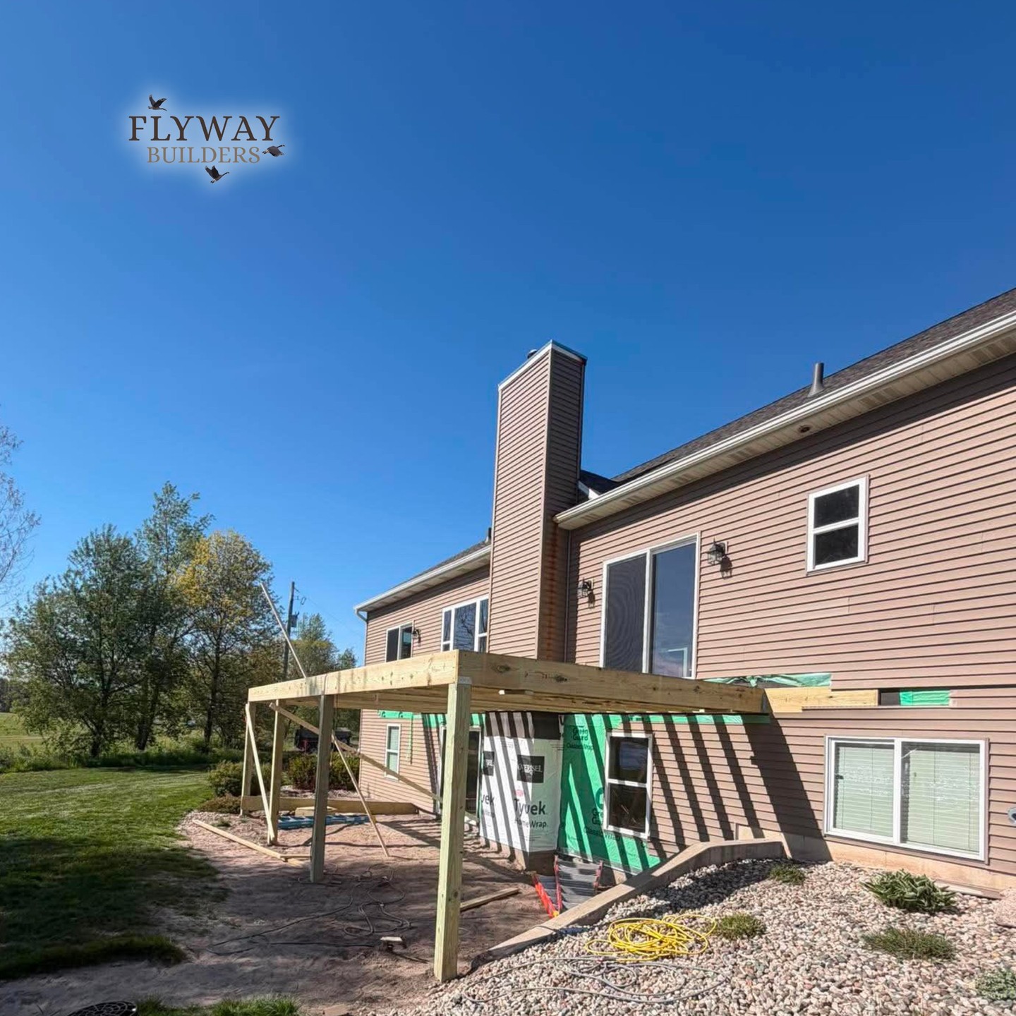 Now to the exciting part of this exterior renovation in Zeeland, MI. We are building a deck and four seasons room!
The decking is the stunning Trex Transcend Lineage Biscayne, in a light coastal brown, reminiscent of mangroves and sandy beaches, showcasing lovely honey tones and a natural grain pattern.
You're going to love what comes next!
#ExteriorRenovation #ZeelandMI #DeckBuilding #FourSeasonsRoom #TrexTranscend #LineageBiscayne #CoastalLiving #HomeImprovement #OutdoorLiving #DeckDesign #NaturalBeauty #HoneyTones #HomeRenovation #FlywayBuilders