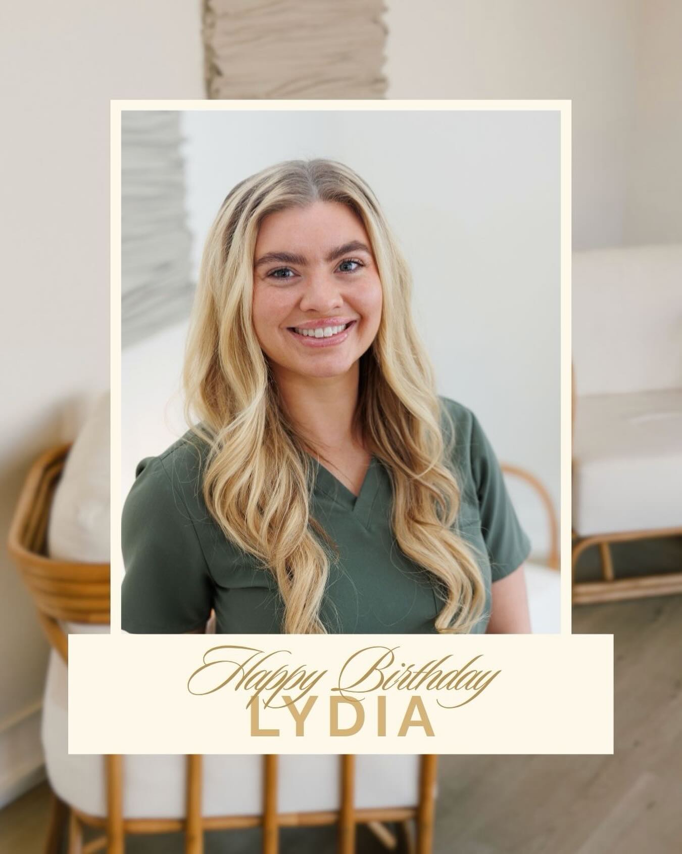 Happy Birthday to our sweet Lydia! Your loyalty, kindness, and genuine care for everyone around you do not go unnoticed. You make our team better every single day, and you have such a special way of making every client feel comfortable, confident, and cared for! We are so thankful for all that you do and the heart you bring to The Grove Spa! Wishing you the happiest birthday and the best year ahead!
