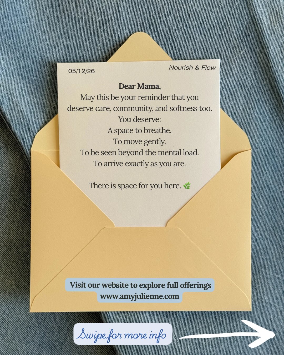 To the mom who juggles it all and somehow still carries the mental load of everyone around her… 🤍
To the mom who misses parts of herself.
To the mom who longs for connection but doesn’t always have the energy to seek it out.
To the mom who loves her baby deeply and still sometimes feels overwhelmed…
You were never meant to do this alone.
Nourish & Flow was created as a gentle space for both mothers and little ones to be held.
A space where:
✨ your baby doesn’t need to be quiet
✨ you don’t need to “have it together”
✨ feeding, rocking, crying, resting, and arriving late are all welcome
✨ movement is gentle
✨ conversations are honest
✨ and mothers are supported, too
This is more than a yoga class. It’s community, it’s nervous system support, It’s exhaling beside other mothers who understand.
It’s reconnecting with yourself while nurturing your little one, too. And learning about how to best support lifelong mental, physical and emotional health for your little one and your whole family.
If your heart (or nervous system) has been craving softness, support, and connection in this season of motherhood… there’s space for you here. 🌿
Nourish & Flow, Mama & Baby Yoga & Nurture Series kicks off Monday May 25!
✨ 5 weeks, Mondays, May 25-June 22nd from 11:00am-12:15pm
✨ Geared for little ones 0-24 months old
✨ Location - @alignyogaandpilates beautiful studio
✨ $70 for full 5 weeks series, or if can’t commit to full 5 weeks you can register week by week through @alignyogaandpilates website
#momandbabyyoga #tillsonburg #woodstock #oxfordcounty #delhiontario