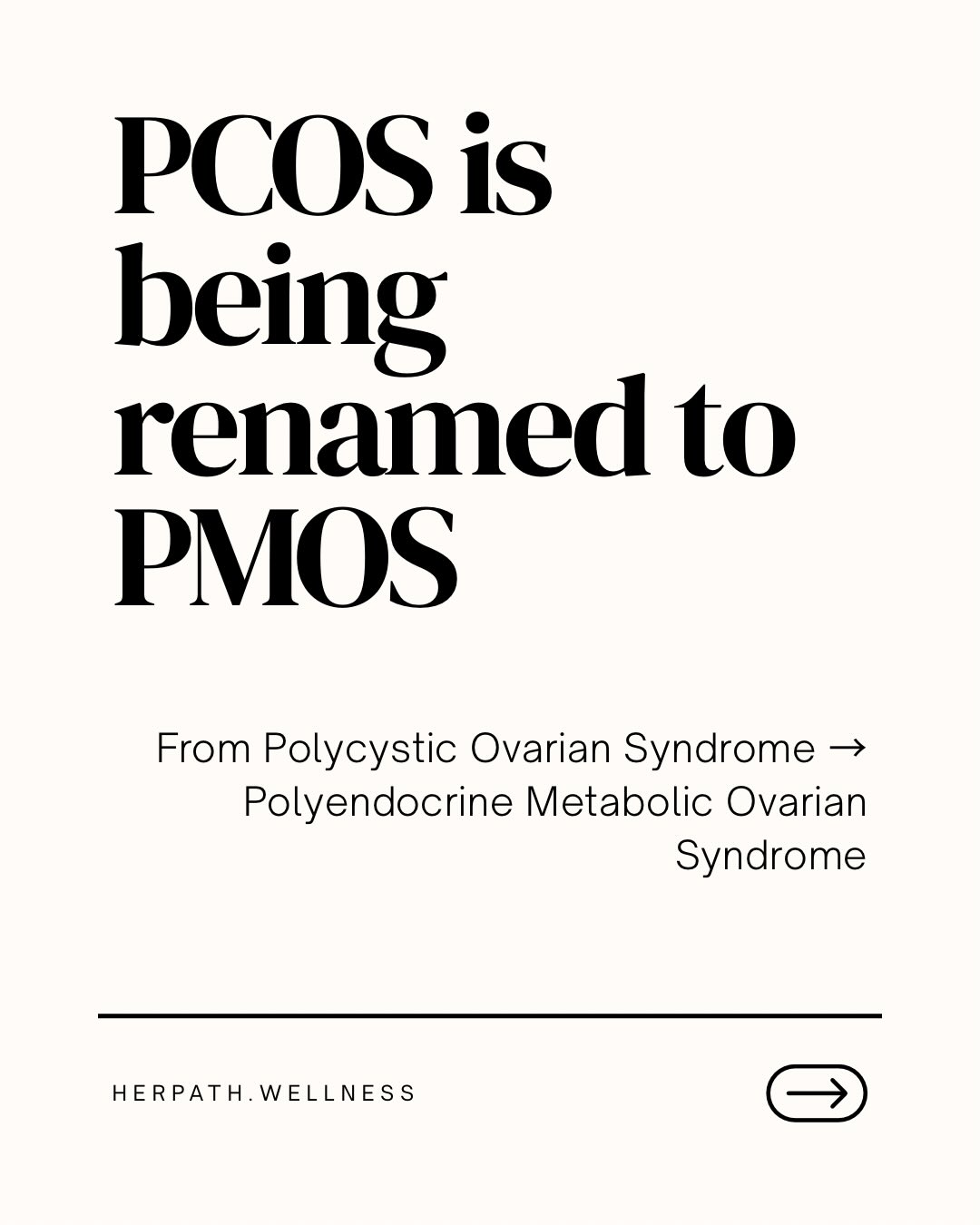 Big changes in women’s health research 👀
Polycystic Ovary Syndrome (PCOS) is being renamed to Polyendocrine Metabolic Ovarian Syndrome (PMOS) following an international consensus process published in The Lancet.
Why does this matter?
Because the term “PCOS” never fully captured the complexity of the condition. PMOS acknowledges the endocrine, metabolic, reproductive, and whole-body impacts many patients experience daily.
A name change alone won’t solve gaps in care — but many experts hope it will improve awareness, diagnosis, education, and multidisciplinary treatment approaches.
Save this post for later & share with someone navigating PCOS/PMOS
#PCOS #PMOS #WomensHealth #HormoneHealth #PelvicHealth