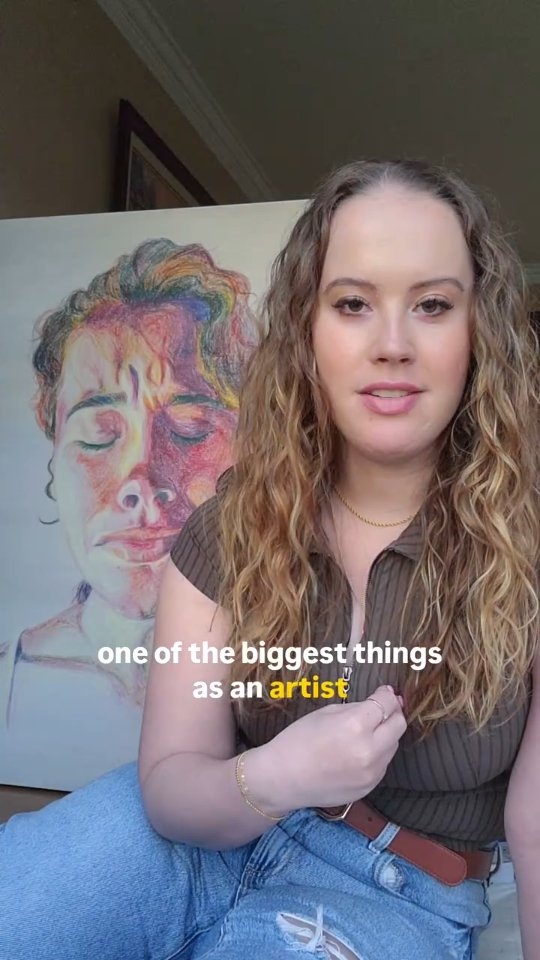 The biggest thing about being an artist is...
Having the courage to put yourself out there.
This really applies to any career or folks pursuing untraditional paths.
But especially for artists.
We face rejection everyday, from family (who don't get it) to friends and strangers online, and yes, even ourselves.
I'm my own wost critic 💯
However, challenging yourself to keep putting your work and yourself out there (even if it's a local café art show) can lead to new connections and future opportunities 🤞
#newjerseyartist #emergingartist #oilpastelart #lindawallentine