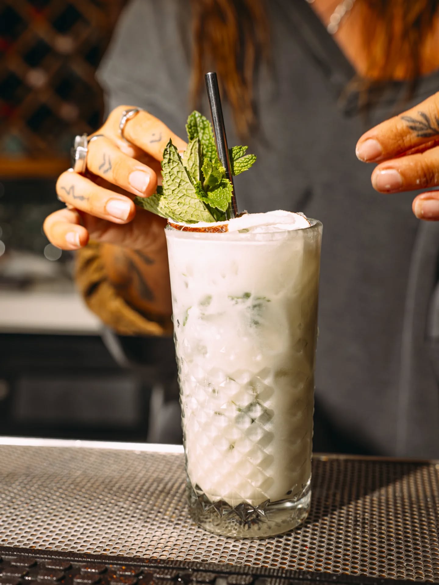 Mojito? More like MOM-jito. Treat those mama's in your life to one of our May-jito Mojito's. Can be made with or without alcohol!
She can pick up the glass but you better pick up the bill ๐.
#YumSon #VietModern #NelsonBC
______________________________________________