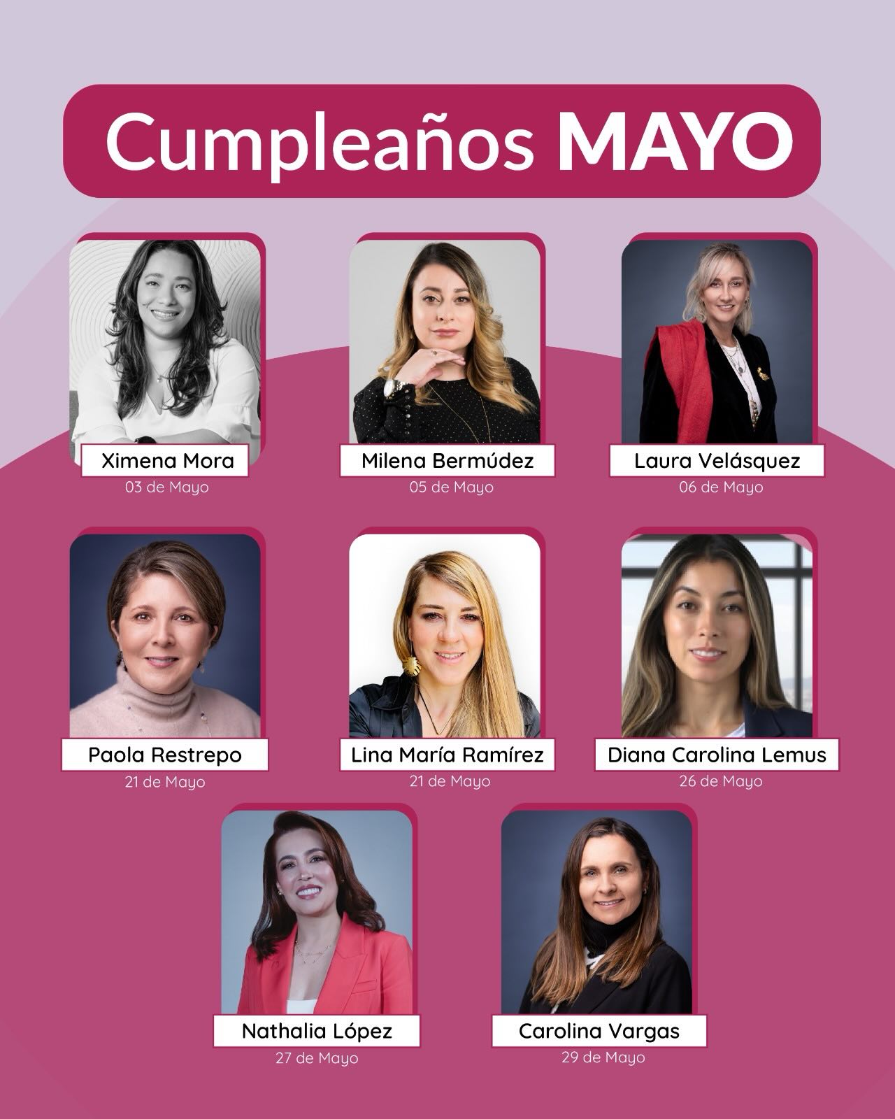 ✨ En mayo celebramos a mujeres increíbles que inspiran, transforman y dejan huella con su talento, liderazgo y pasión en el mundo TIC. 💻💜
Hoy queremos felicitar a todas nuestras #MujeresTIC que cumplen años este mes. 🎉
Que este nuevo año llegue cargado de éxitos, aprendizajes, bienestar y muchos motivos para seguir brillando. ✨
Gracias por aportar innovación, creatividad y corazón a cada proyecto. ¡Que nunca falten los sueños grandes y las metas por conquistar! 🚀
#CumpleañosMayo #MujeresTIC #WomenInTech #TalentoFemenino Innovación Tecnología EquipoTIC