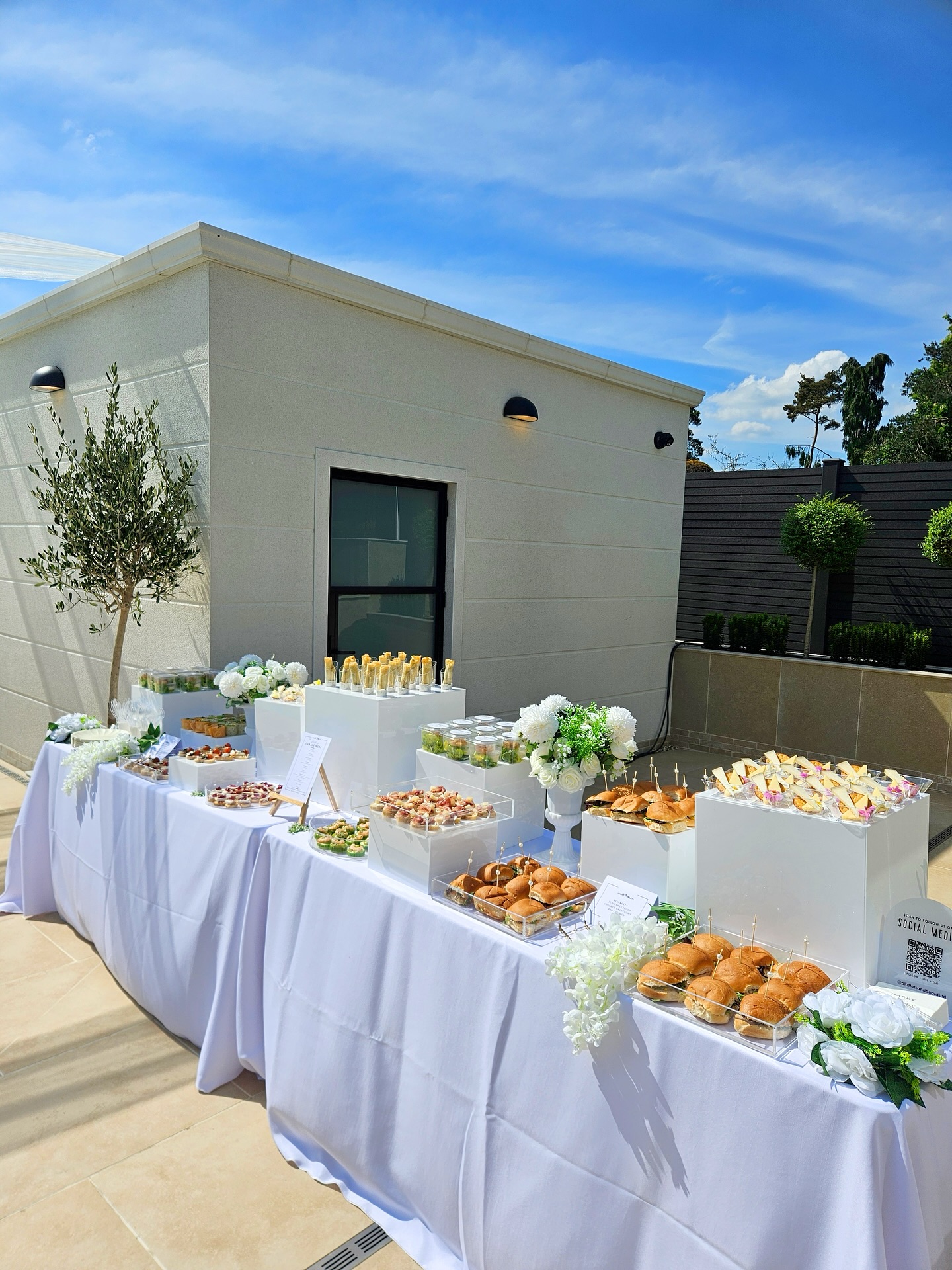 Bespoke Canapés for a beautiful Engagement Party 💍