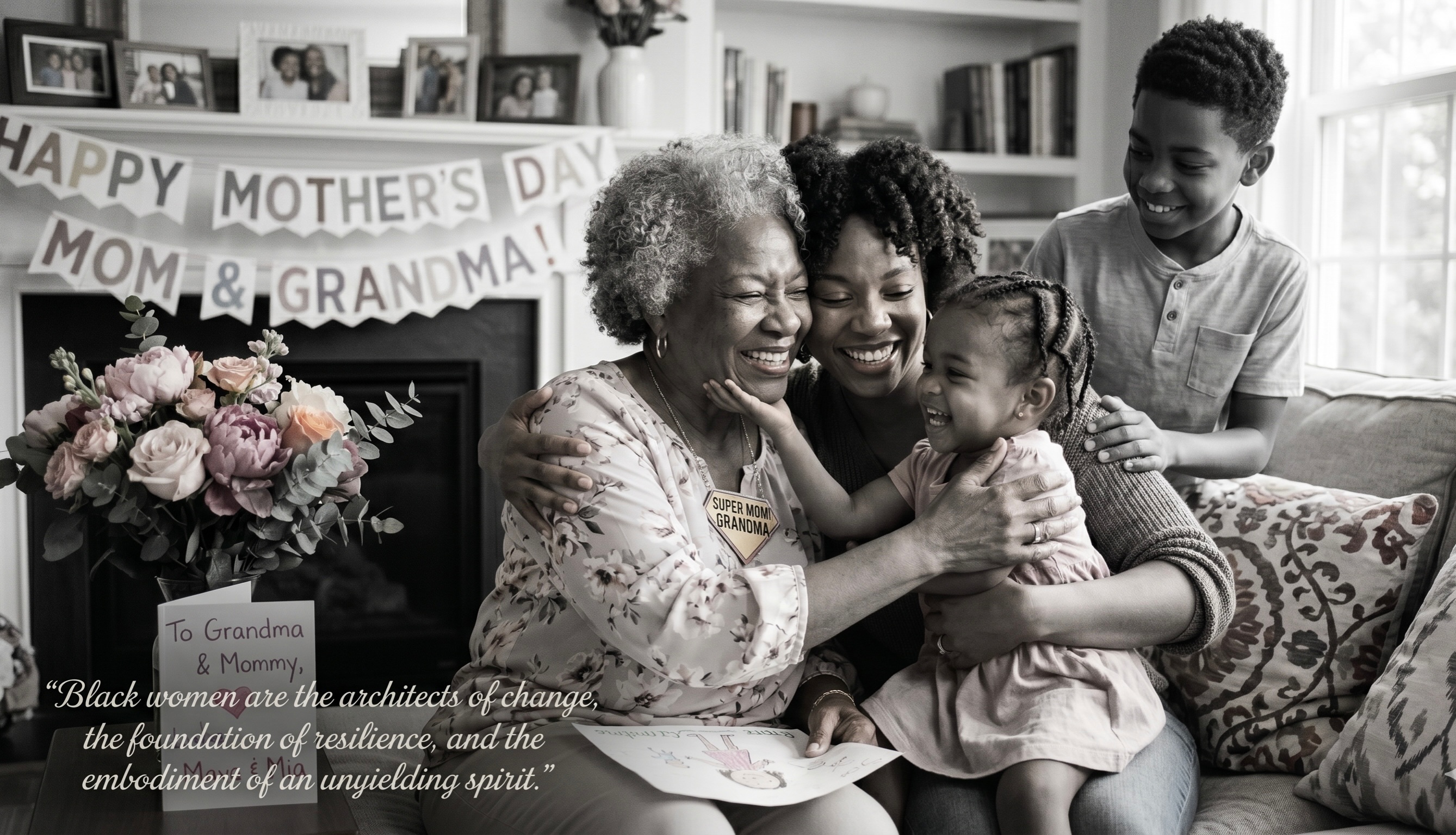 This Mother’s Day, we honor the incredible strength, wisdom, and love that flows through generations. Black women are the architects of change and the foundation of resilience. From the guidance of our grandmothers to the nurturing spirits of our mothers, we celebrate the unyielding spirit that shapes our future.
To the women who lead with grace, advocate for our community, and create safe spaces for us to grow—today is for you. Thank you for being our constant source of inspiration and the heartbeat of our families.
Happy Mother’s Day! 💐✨ #mothersday #blackwomen #love #happymothersday❤️ #share