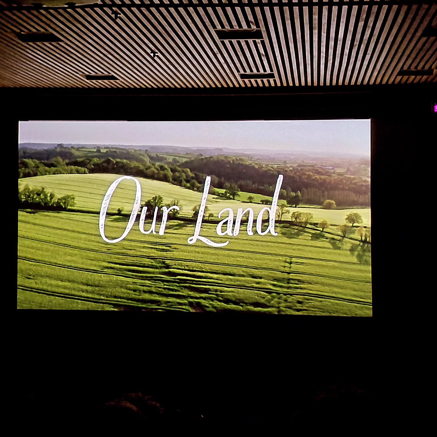 Amazing film! Brilliant evening spent watching @our_land_documentary at @plymartscinema this evening. That's the last showing in Plymouth this round but if you get a chance to watch it then we highly recommend!