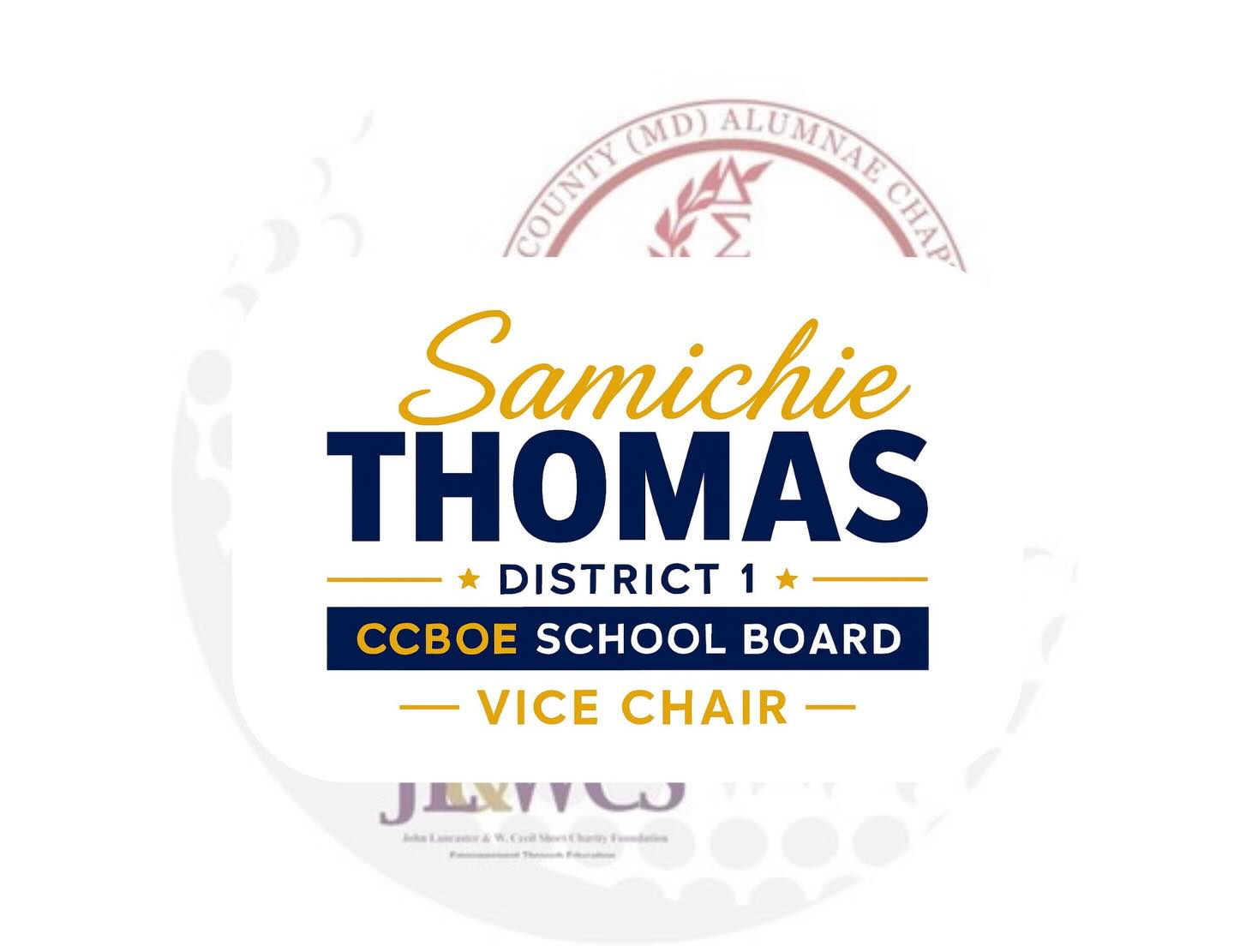 Thank you to Our Southern MD Golf Classic Hole Sponsor:
Samichie Thomas
Your support is Appreciated 👏🏾👏🏾👏🏾