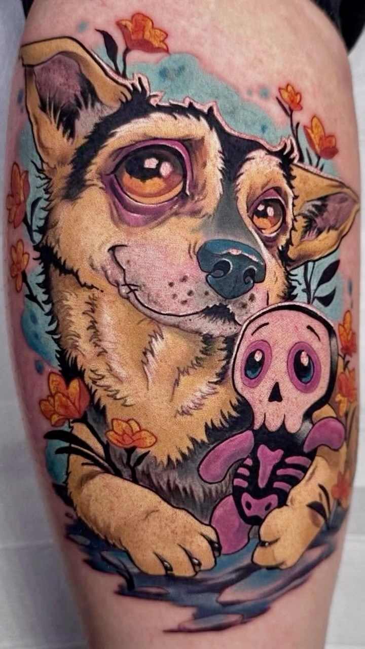 🐶How cute is this pup?🥹 Wouldn’t you love to have a tattoo by: Leo / @leotattoons of your furry loved one?
TERMINE:
📥 Instagram DMs
📱 +49 0511 4885681
✉️ info@hautdesign-tattoo.de
-
🗣️Kostenlose Beratung
#HautdesignTattoo ist Mitglied des @dot_e.v
#hannover #langenhagen #fullcolortattoo #cartoontattoo
