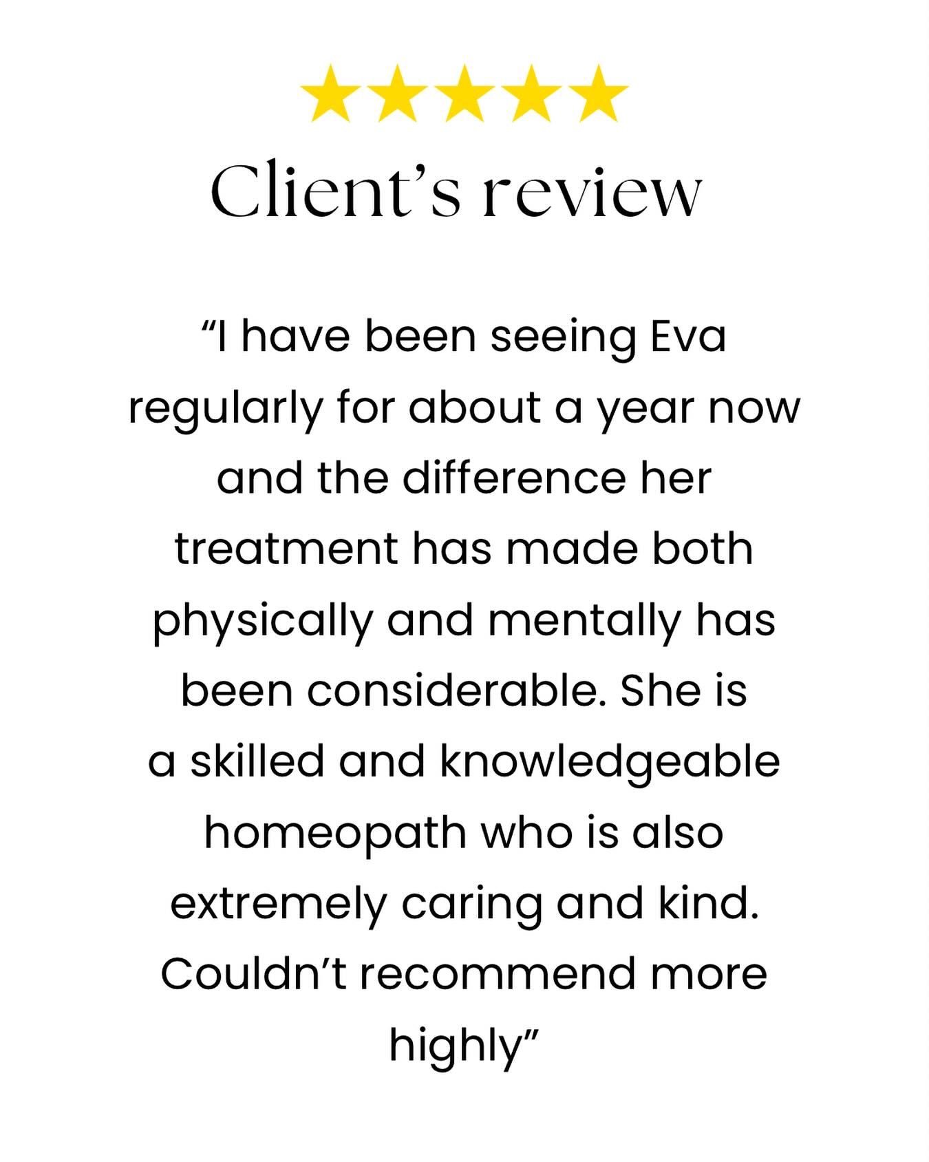 Happy and healthy clients = happy practitioner 🙂
Thank you sooo much for your trust and recommendation. 🩷
#homeopathyrocks