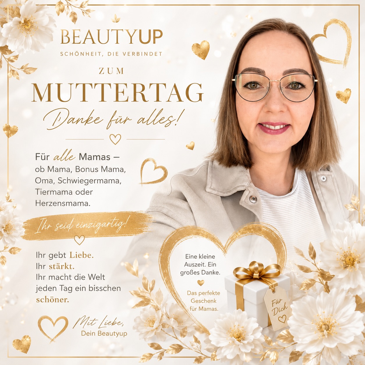 Manche Mamas schenken Leben.
Manche schenken Liebe, Halt, Zeit, Wärme oder einfach ein Gefühl von Zuhause. 💛
Heute feiern wir euch alle.
Mamas. Bonus-Mamas. Omas. Schwiegermamas. Tiermamas. Herzensmenschen. Frauen, die tragen, stärken, auffangen und lieben. ✨
Danke für jedes offene Ohr.
Für jede Umarmung.
Für eure Stärke, eure Geduld und eure unendliche Liebe.
Ihr macht die Welt weicher, schöner und heller.
Jeden einzelnen Tag. 🌸
Nehmt euch heute bewusst einen Moment nur für euch.
Denn auch ihr verdient Liebe, Ruhe und Wertschätzung.
Von Herzen alles Liebe zum Muttertag 🤍
Euer Beautyup Team
#muttertag #beautyup #fühldichschön #dankemama #herzensmensch selbstliebe beautyupfohnsdorf mama tiermama bonusmama omasinddiebesten schönheitvoninnen liebe wellnessfürdieseele frauenpower