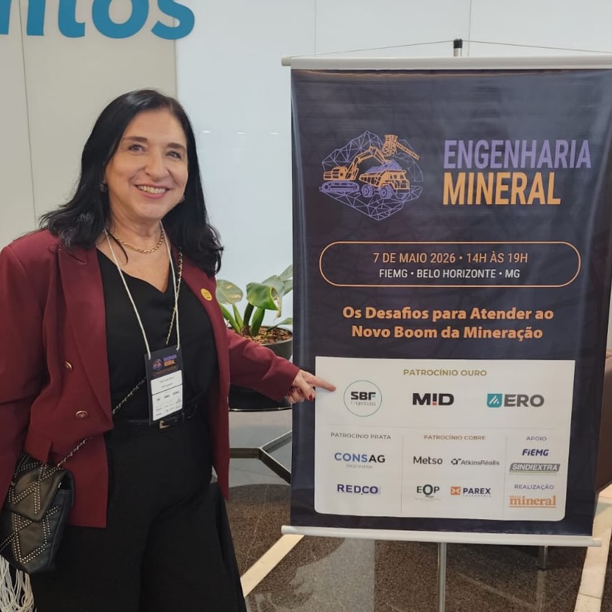 Com muito orgulho e satisfação a SBF Engenharia e Tecnologia foi uma das patrocinadoras desde incrivel evento de Engenharia Mineral, apoiando a divulgação do conhecimento!